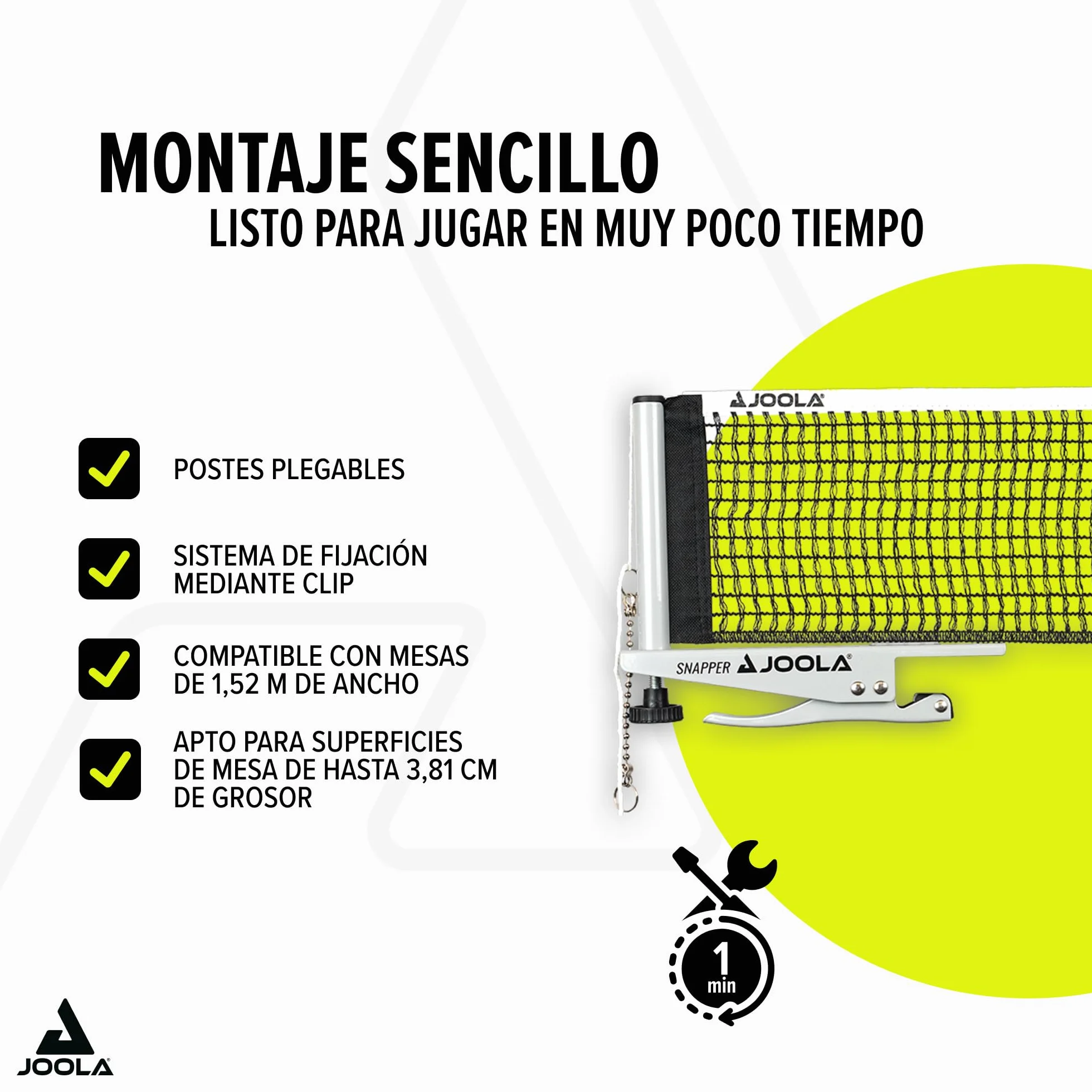 Joola Red de Tenis de Mesa