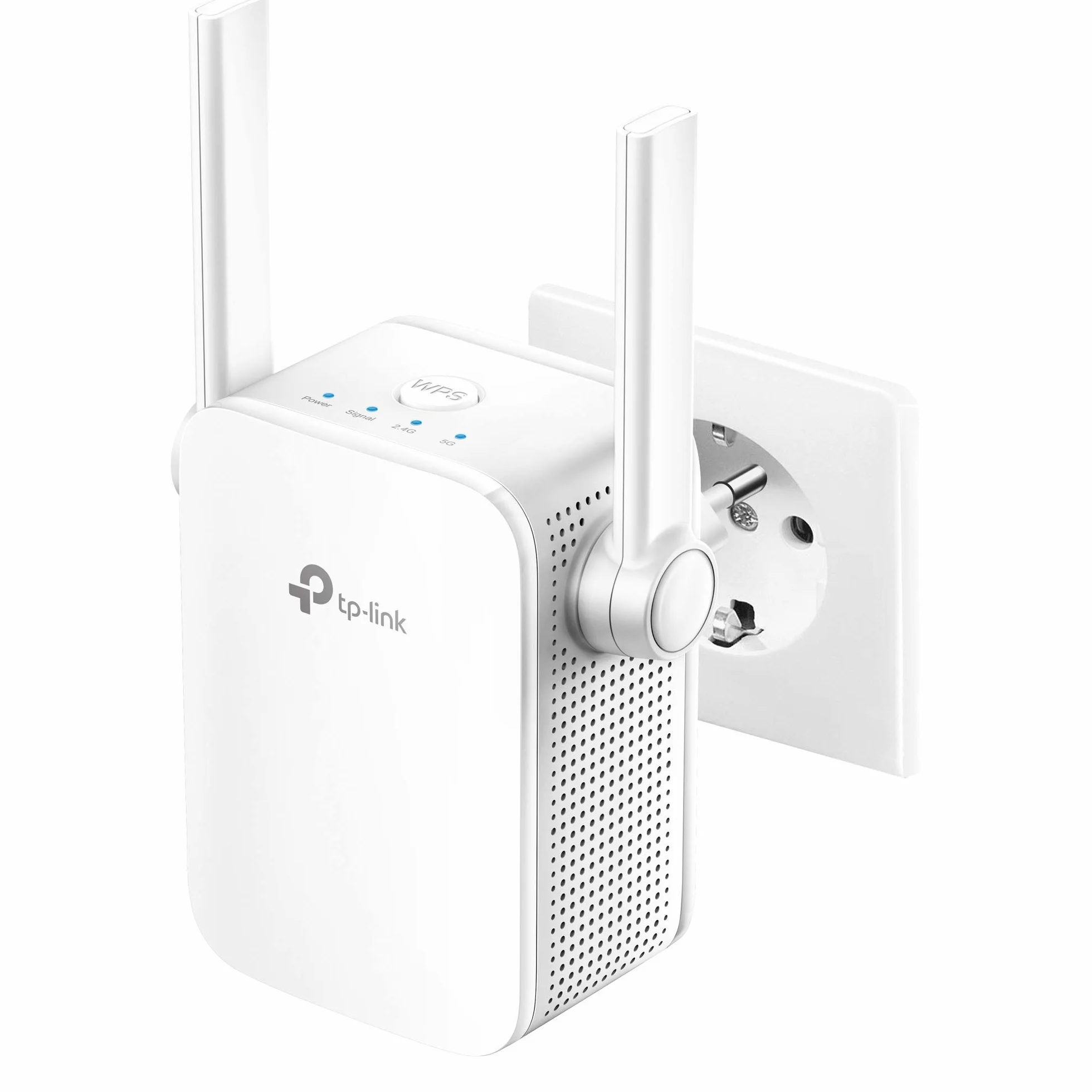 TP-Link RE305 Repetidor WiFi AC1200 Doble Banda 5 GHz 2.4 GHz Amplificador Extensor Modo AP WPS Puerto Ethernet Blanco