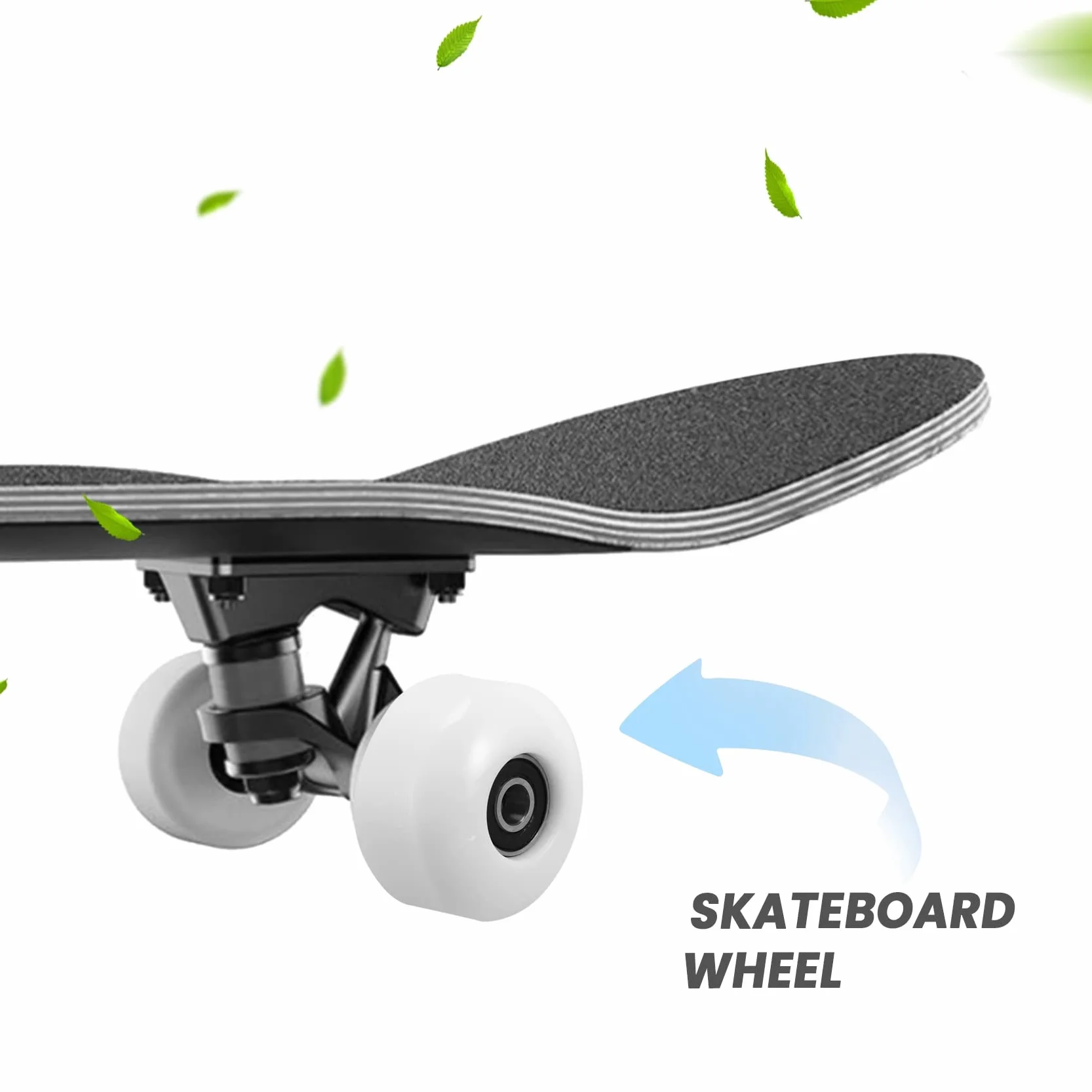 Ruedas de Skate 52x30 mm con Rodamientos Juego de 4