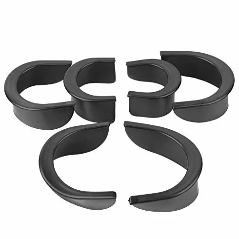 Bolsillos de Mesa de Billar, Revestimientos de Goma para Agujeros (6 Piezas)