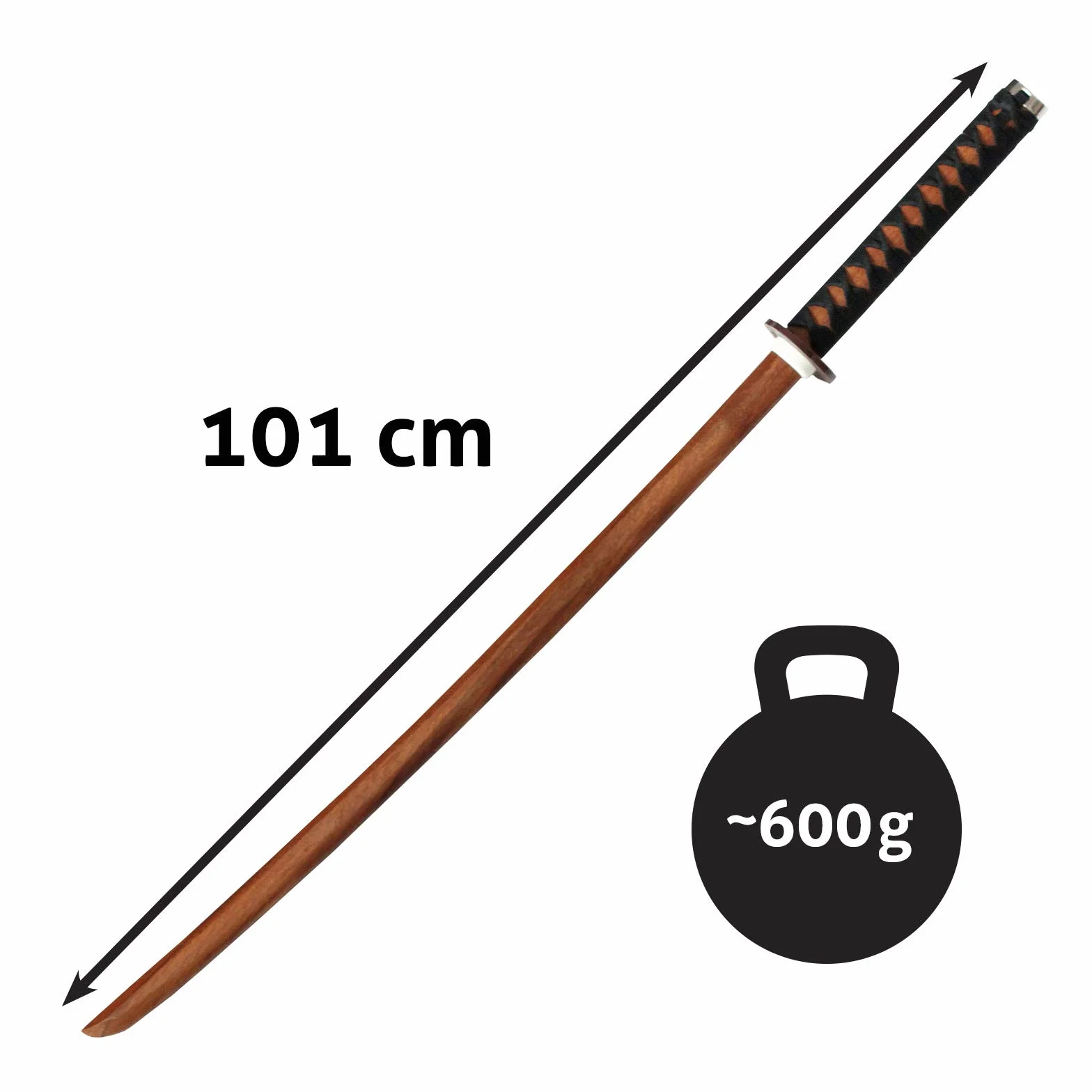 DEPICE Bokken Natural Unisex W-Set-BOG-V2