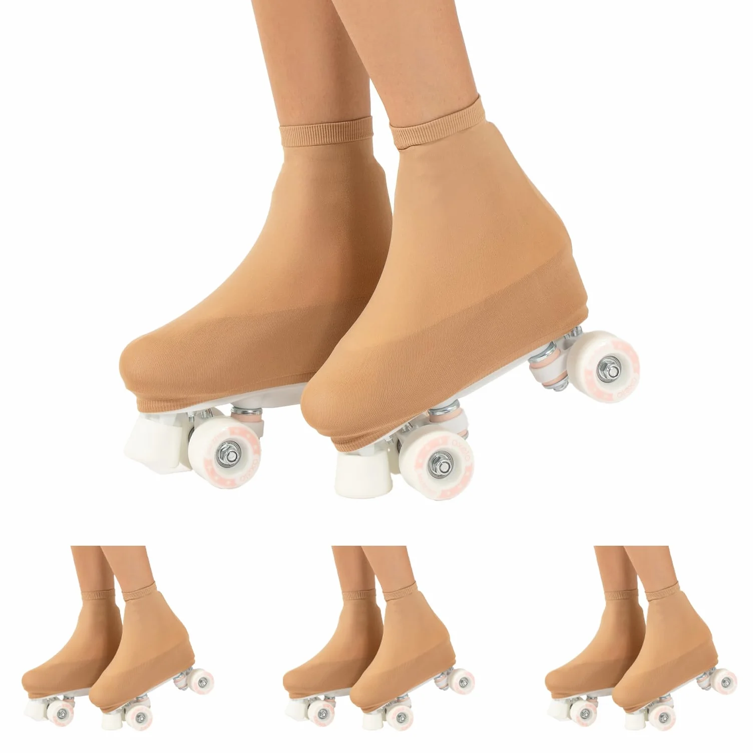 CALZITALY Cubrepatines protección patín niña mujer 130 denier talla 28-42