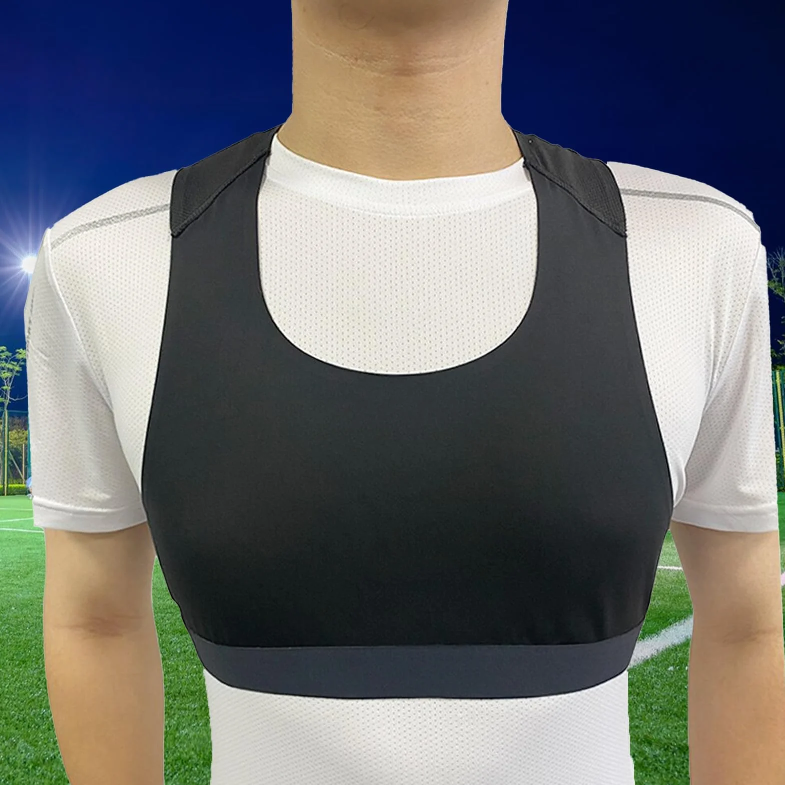 Chaleco de entrenamiento de fútbol con GPS de seguimiento deportivo