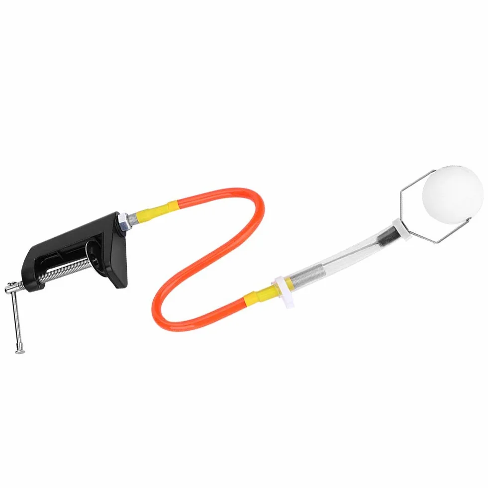 Entrenador de Tenis de Mesa, Spin Trainer Profesional Ajustable Ping Pong Entrenamiento Robot de Rebote Rápido Máquina de PVC
