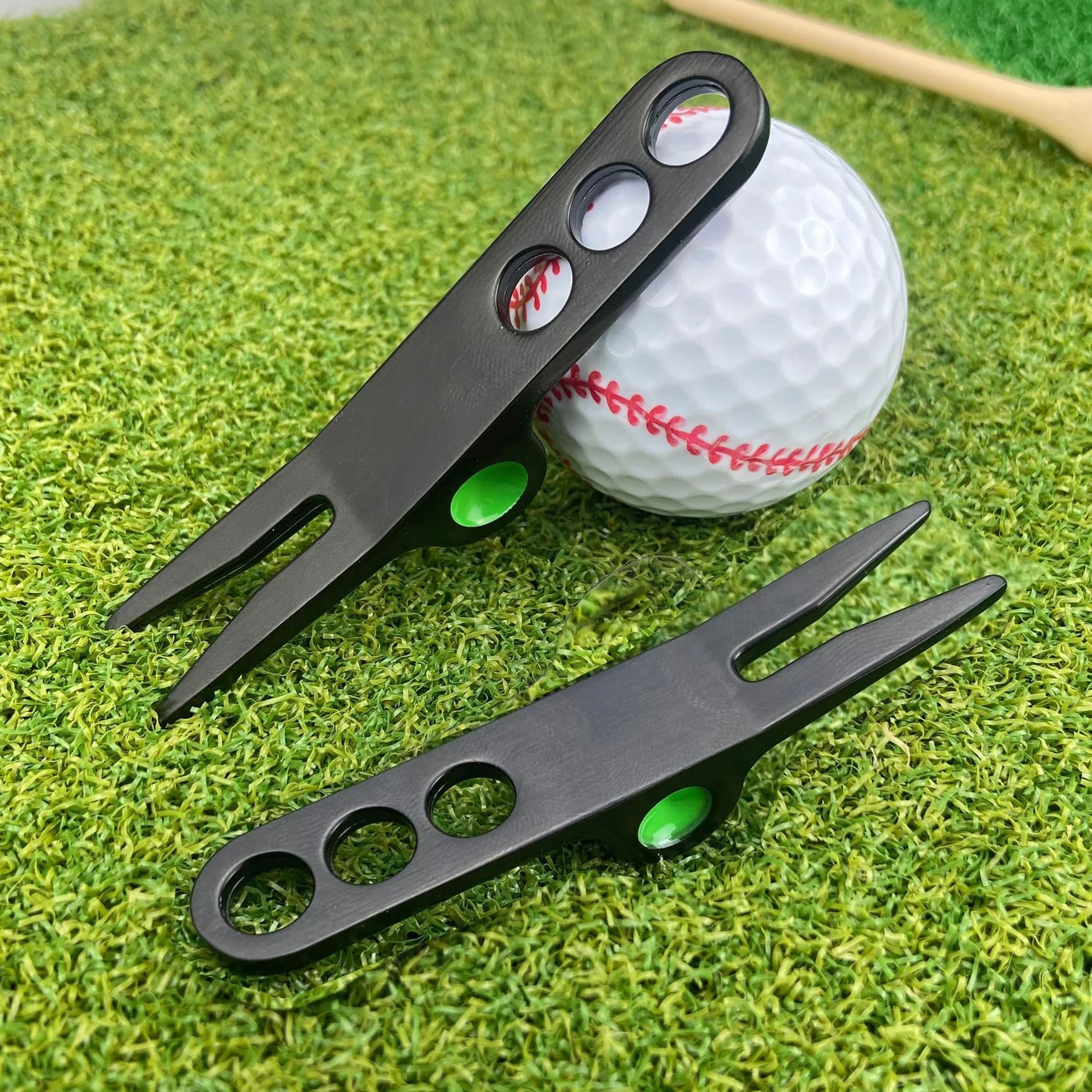 Herramientas de reparación de horquilla de golf Cameron Divot Scotty