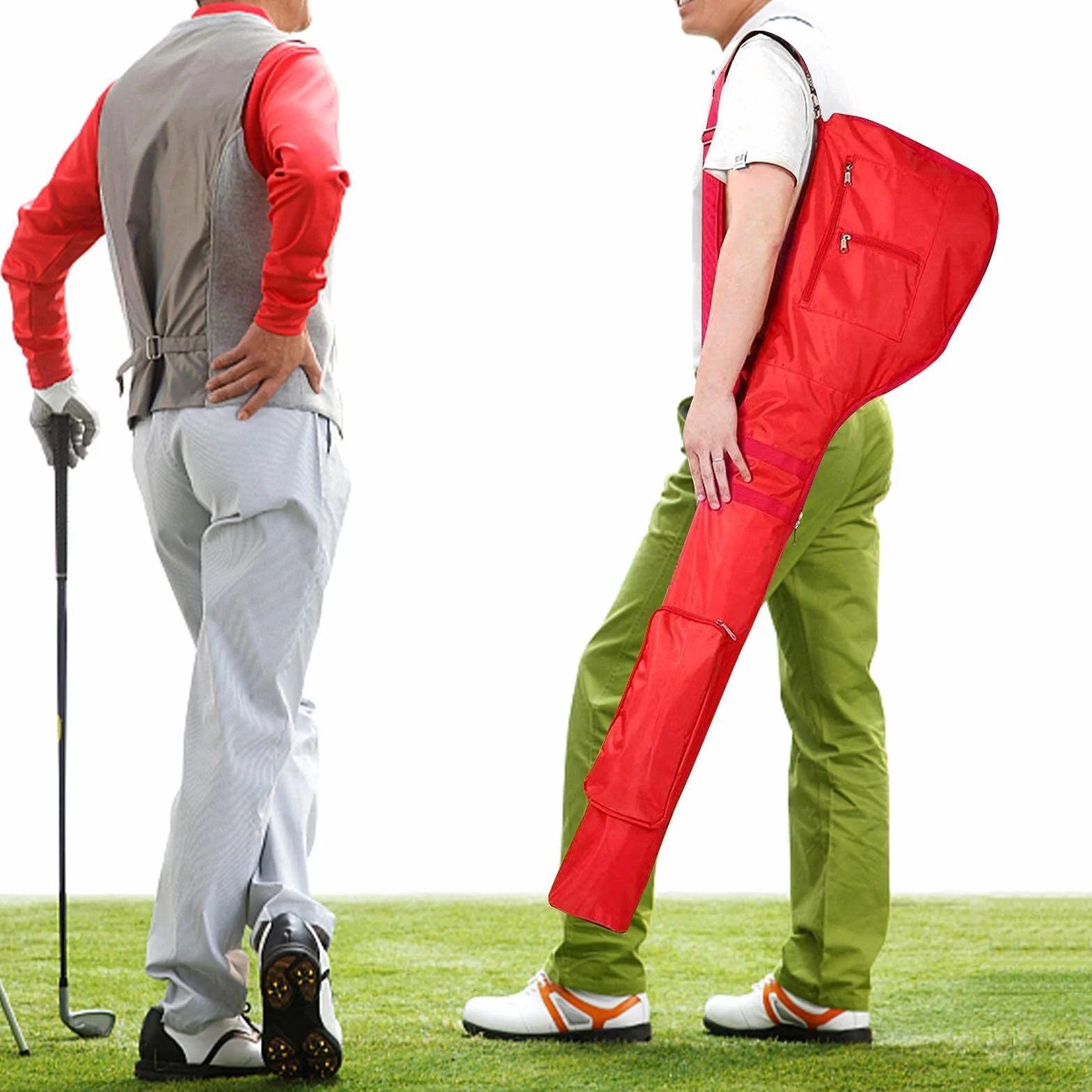 Bolsa de transporte impermeable plegable para campo de conducción y club de golf