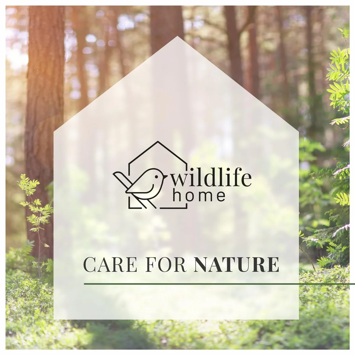 WILDLIFE HOME NABU - Caja para murciélagos pesada grande con tejado de corteza (montado y 100% resistente a la intemperie, atornillado, casa de murciélagos y nido, para verano e invierno)
