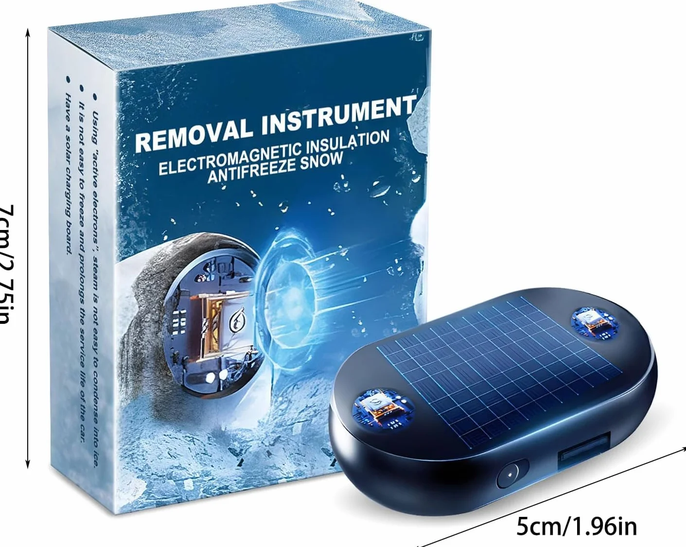 Electromagnetic Wave Anti Freezing and Snow Removal Device, Electromagnetic Car Snow Removal Device, Electromagnetic Car Deicer, Anti-Freeze Electromagnetic Car Snow Removal Device