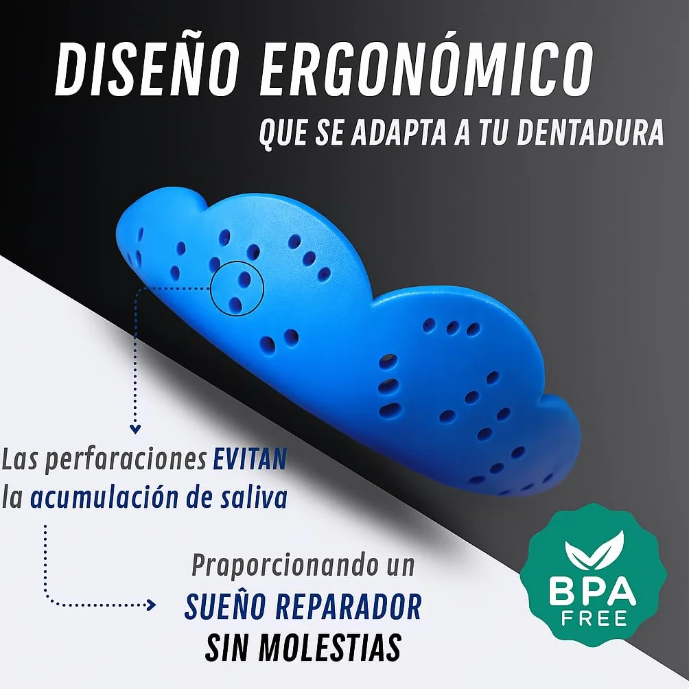 LittleCreators Ferula de Descarga Protector Bucal Pack 4 pcs Bruxismo Nocturno