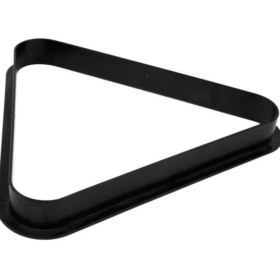 Billar Triángulo Básico 57,2 mm Negro PVC