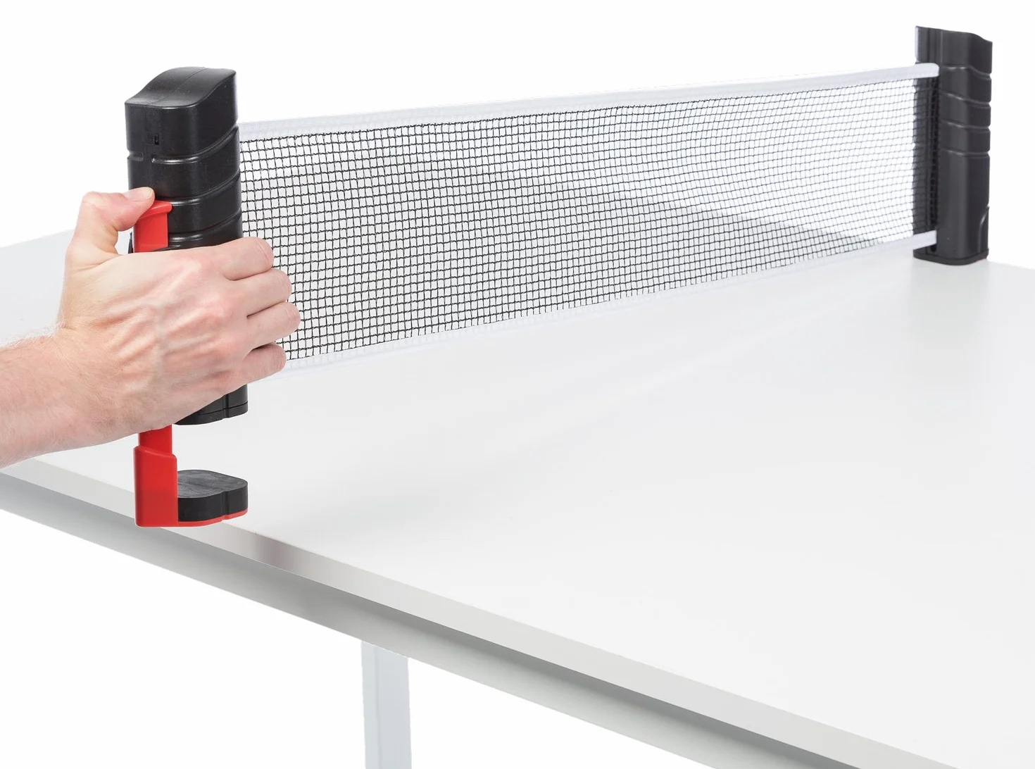 Idena Red de ping-pong extensible para mesa