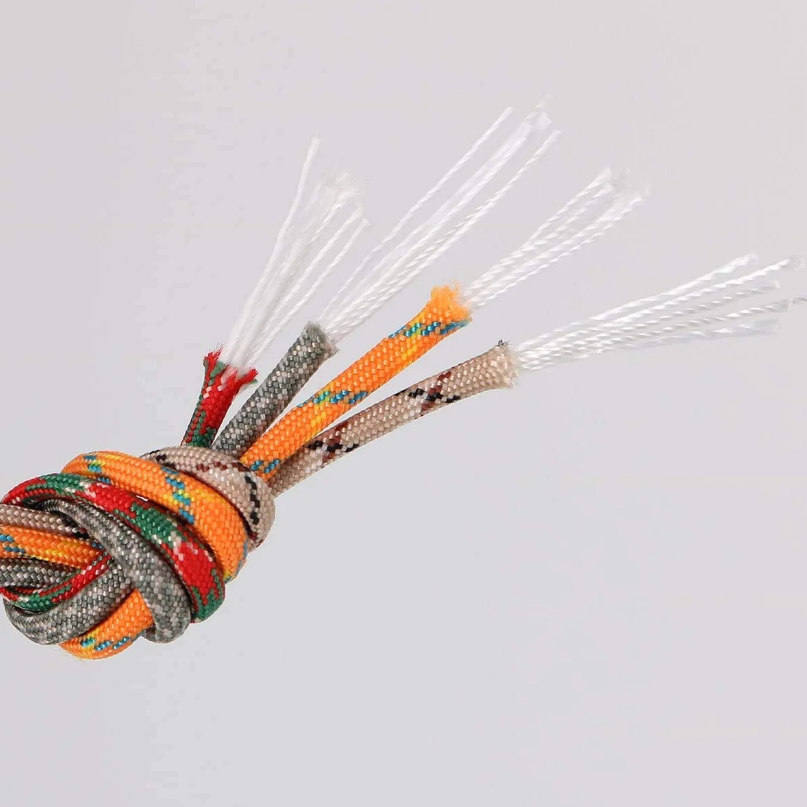 Cuerda de paracaídas de Nailon 550 Mil Spec Tipo III, 9 Hilos, 100 pies, Amarillo