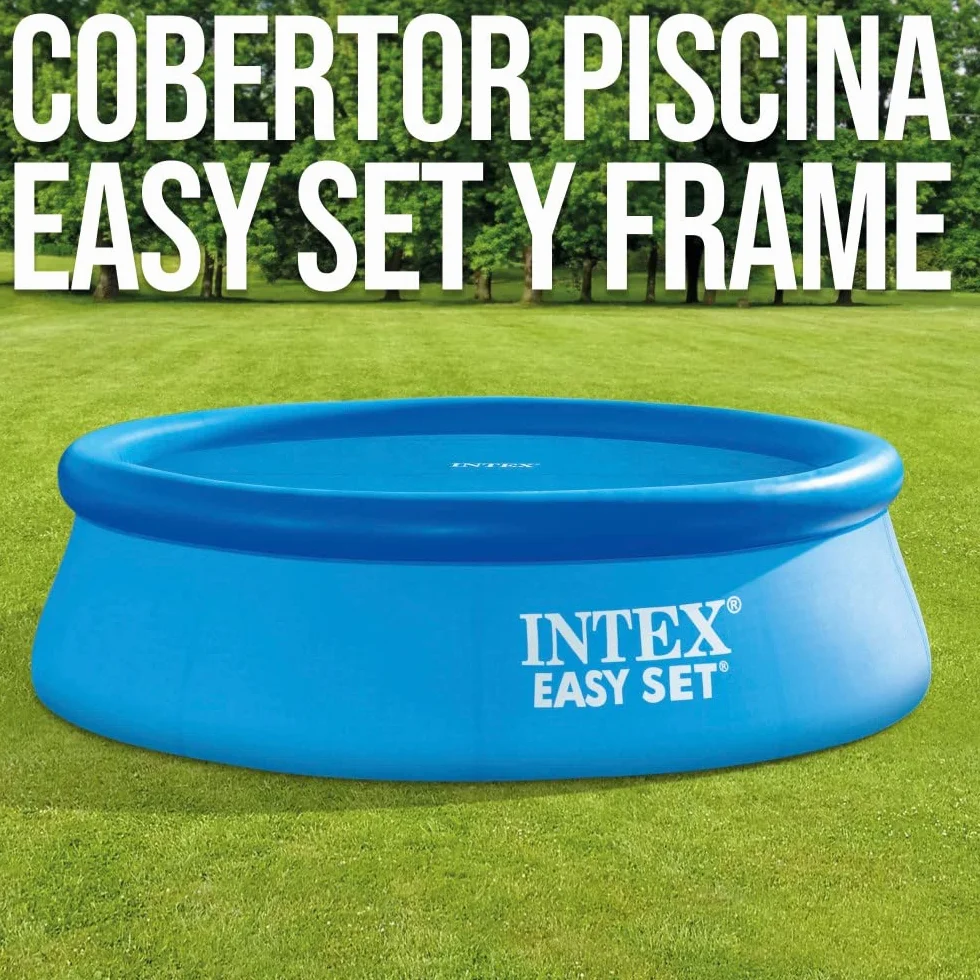 Intex Lona Solar para Piscina 457 cm Azul