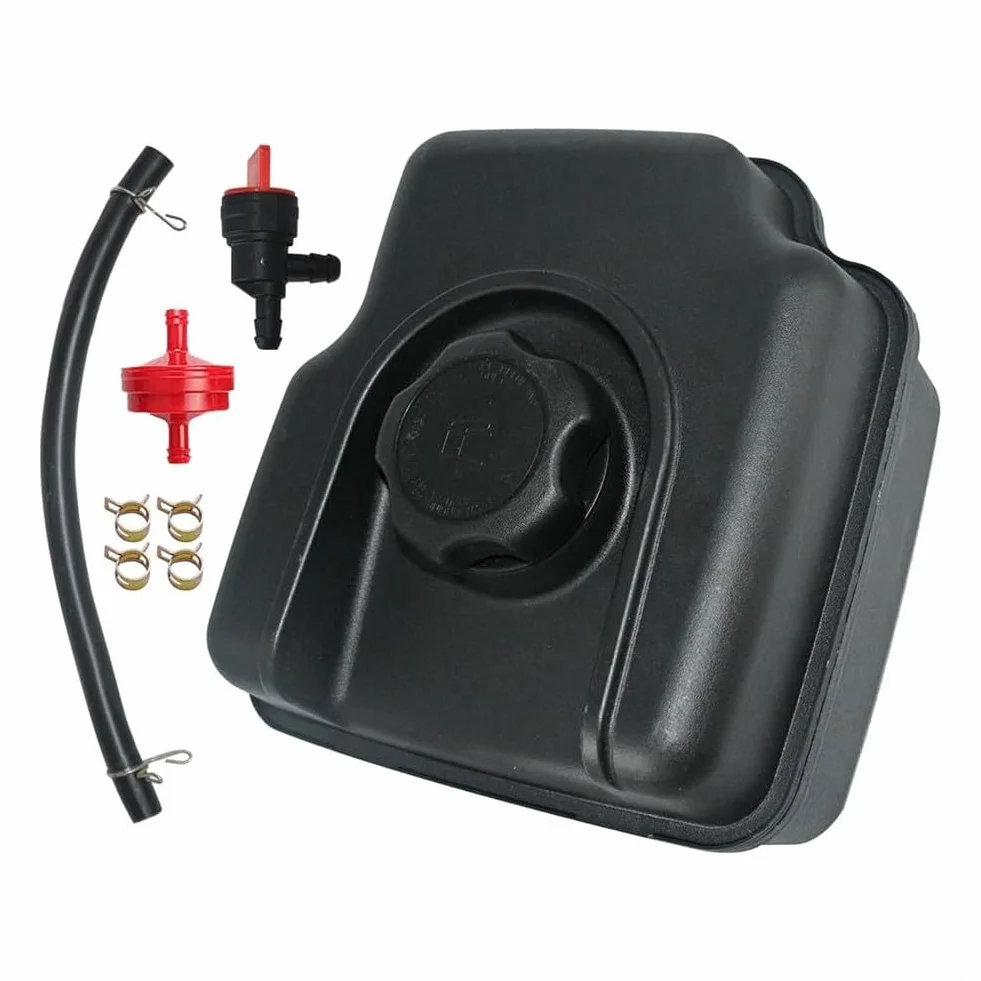 Kit de tanque de combustible para motor soplador de nieve con cubierta compatible con 694260 698110 695736 695728 697779 699885 listo para usar