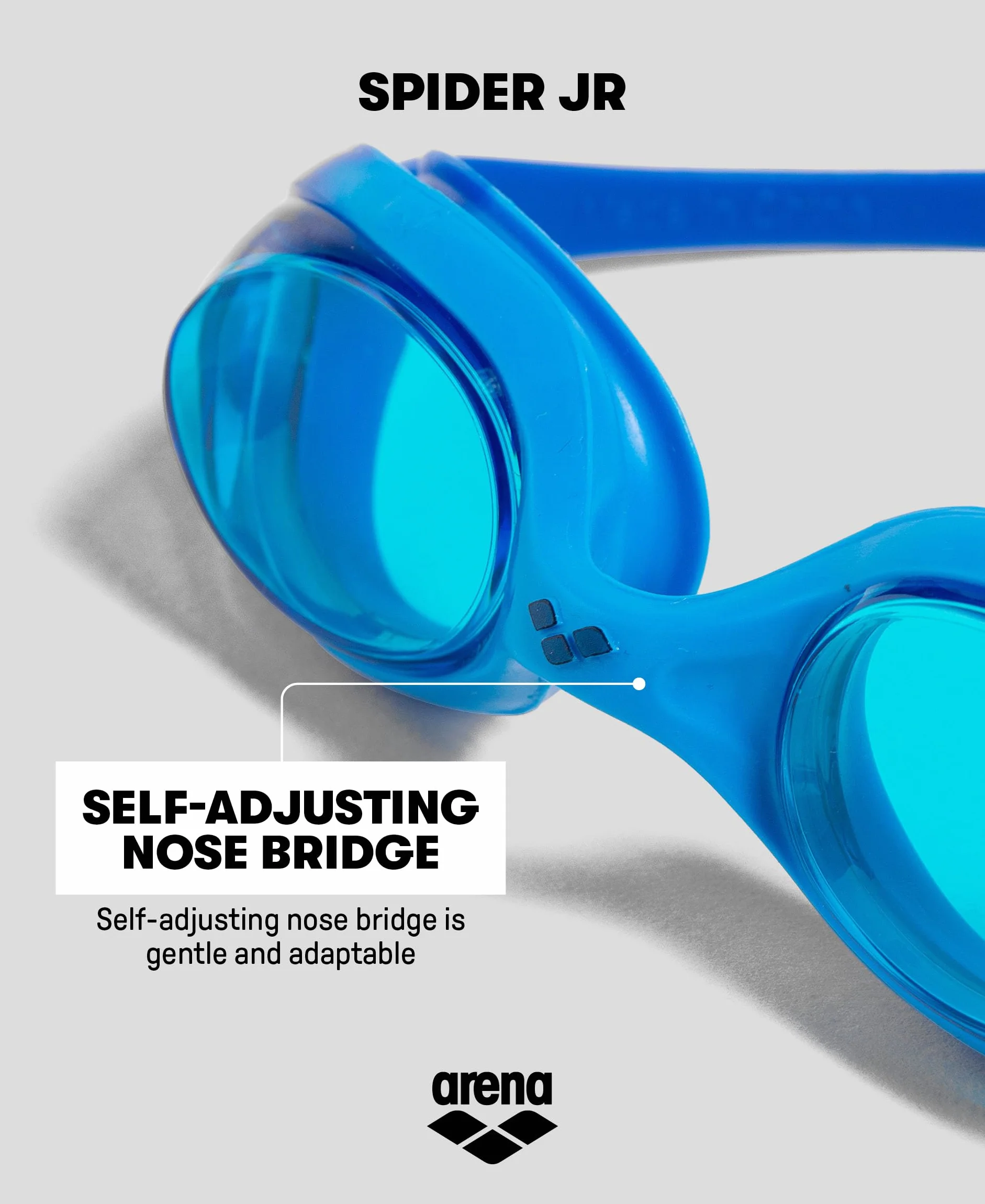 ARENA Spider Junior Mirror Gafas de Natación para Niños
