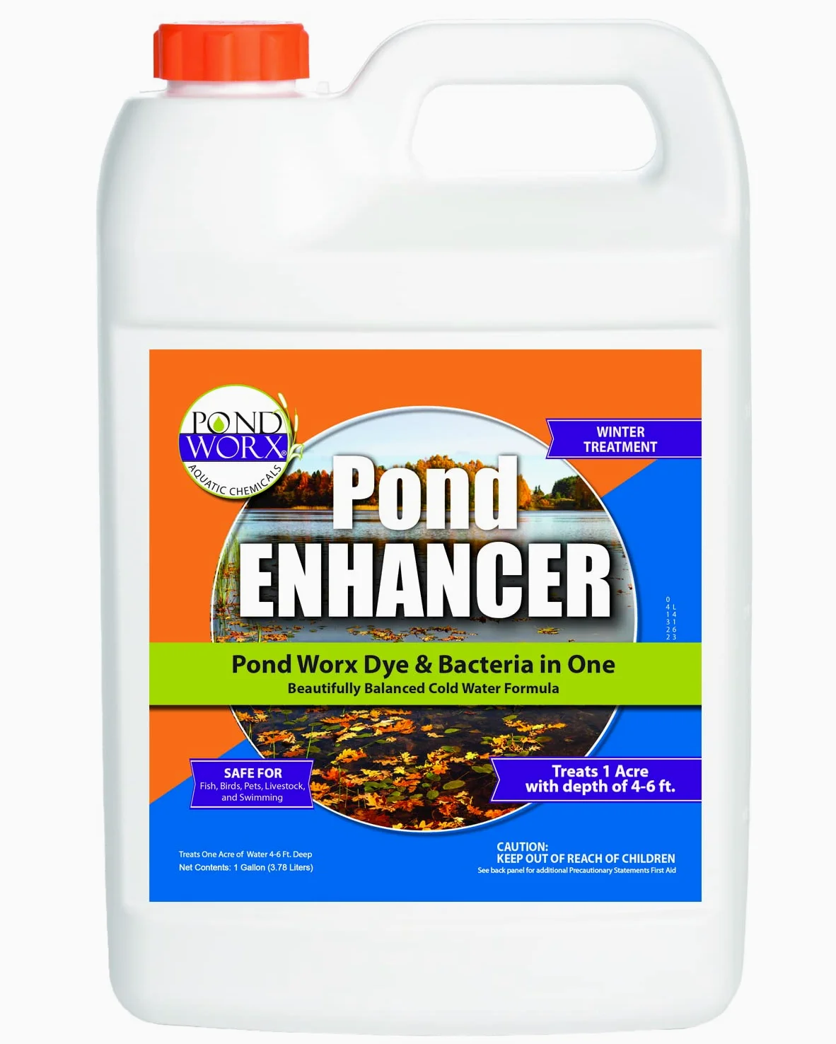 PondWorx Charca Azul Tinte y bacterias para estanques Combo
