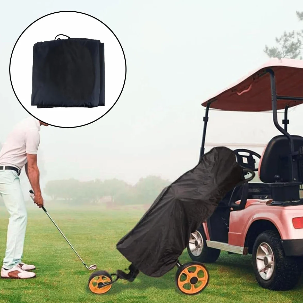 Funda impermeable para bolsa de golf, capota impermeable para carrito de golf, 30 x 62 x 130 cm