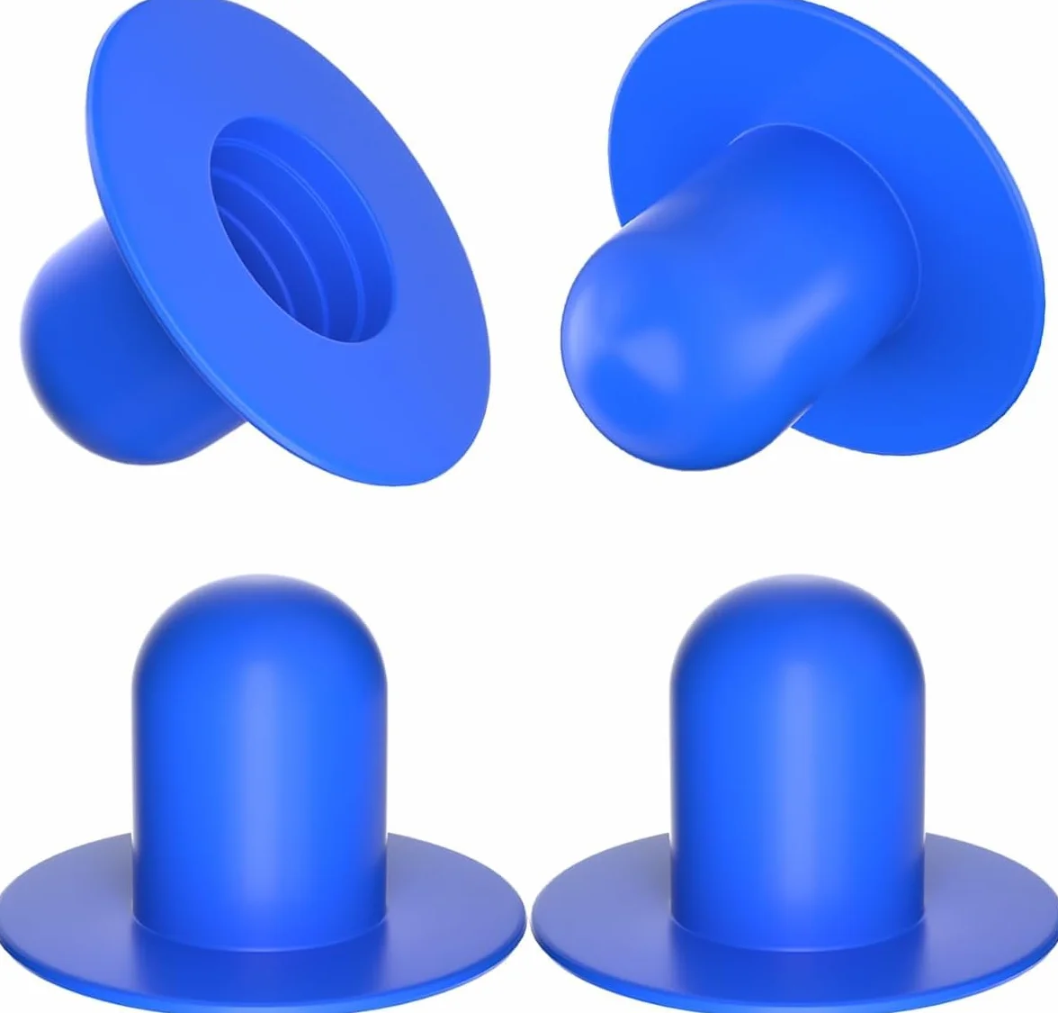 4PCS Tapones de Pared para Piscina, Tapones de Repuesto para Piscina, Tapón de Agujero para Filtro de Bomba, Tapones para Piscina sobre el Suelo