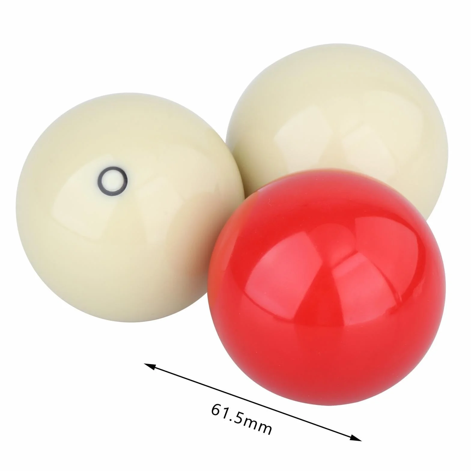 Juego de 3 Bolas de Billar de Práctica para Principiantes