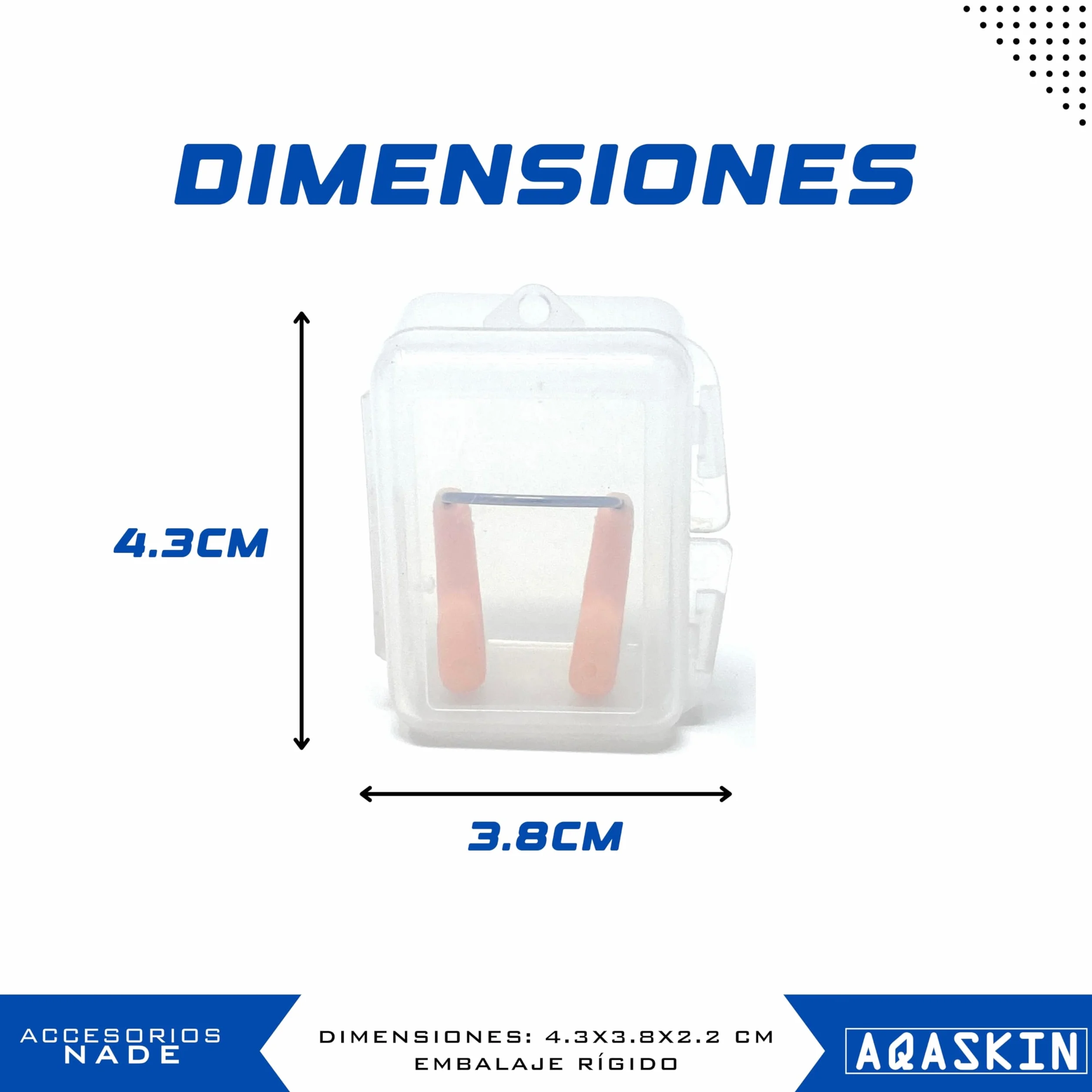 Pinza para la nariz profesional – Tapón para la nariz o la piscina – Pinzas para la nariz para niños y adultos