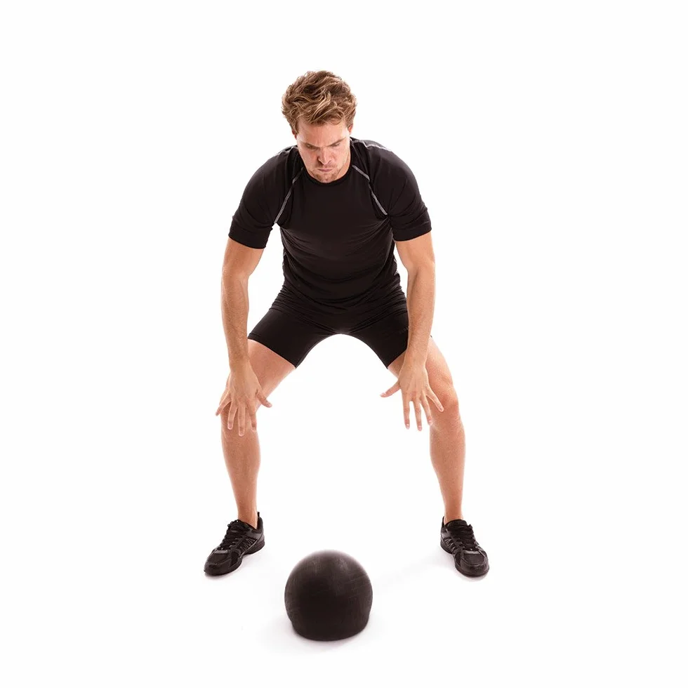 66FIT Pelota lastrada Negro