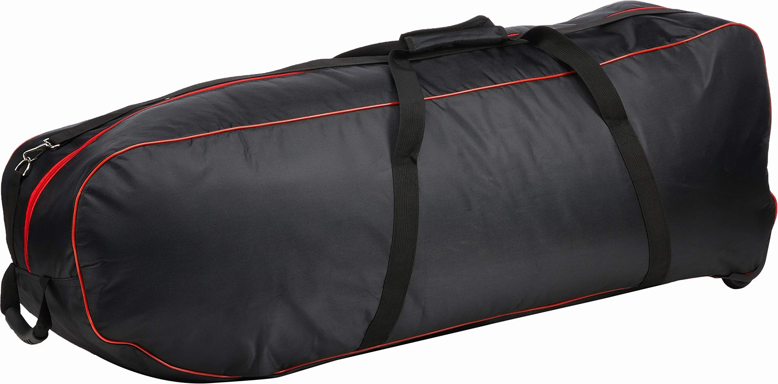 Whinck Bolsa de Transporte con Ruedas Maleta Negro 2 Compartimentos