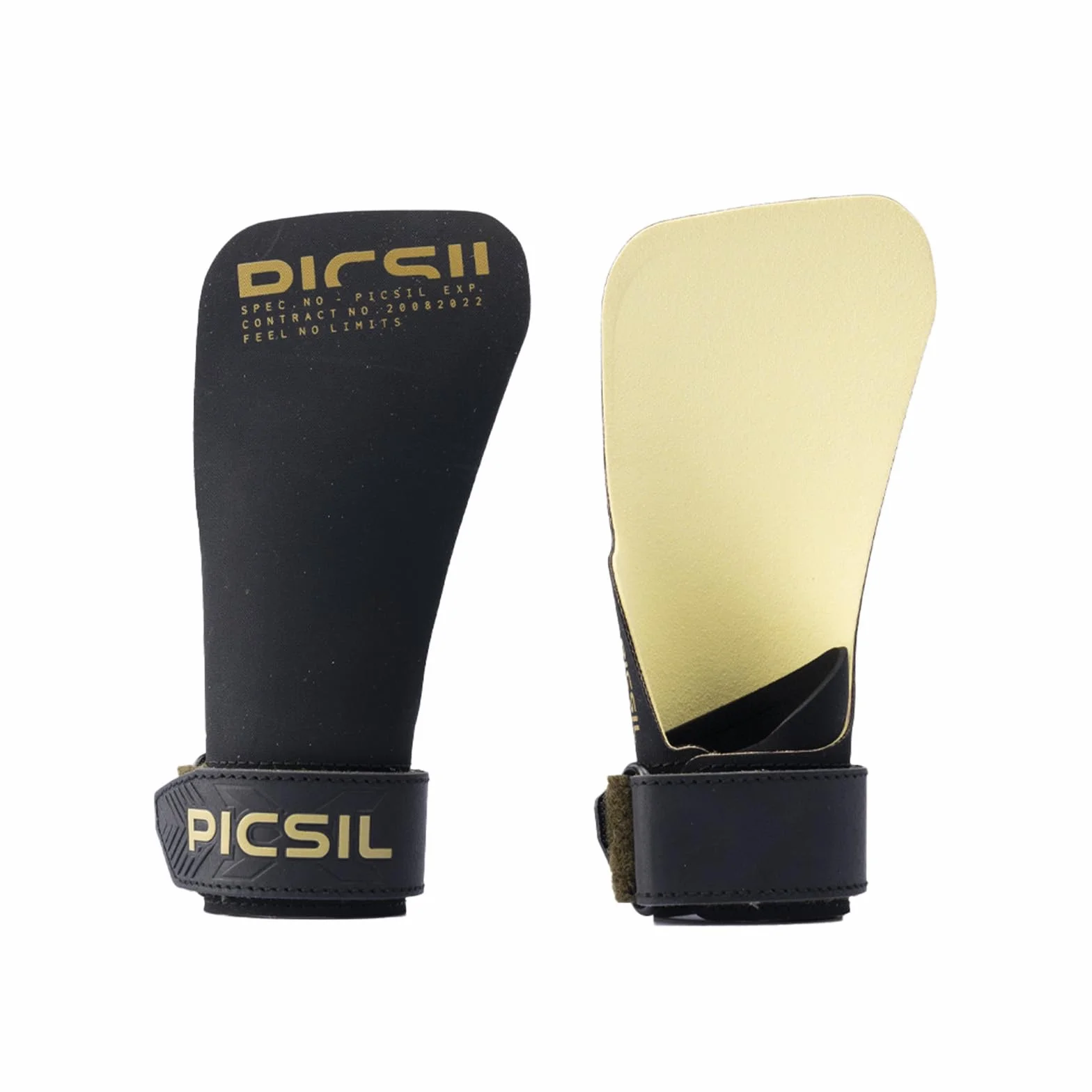 PICSIL Phoenix Grips Calleras Sin Magnesio de Triple Tejido Agarre Integral para Gimnasia Dominadas Halterofilia Protección Mano Alta Resistencia