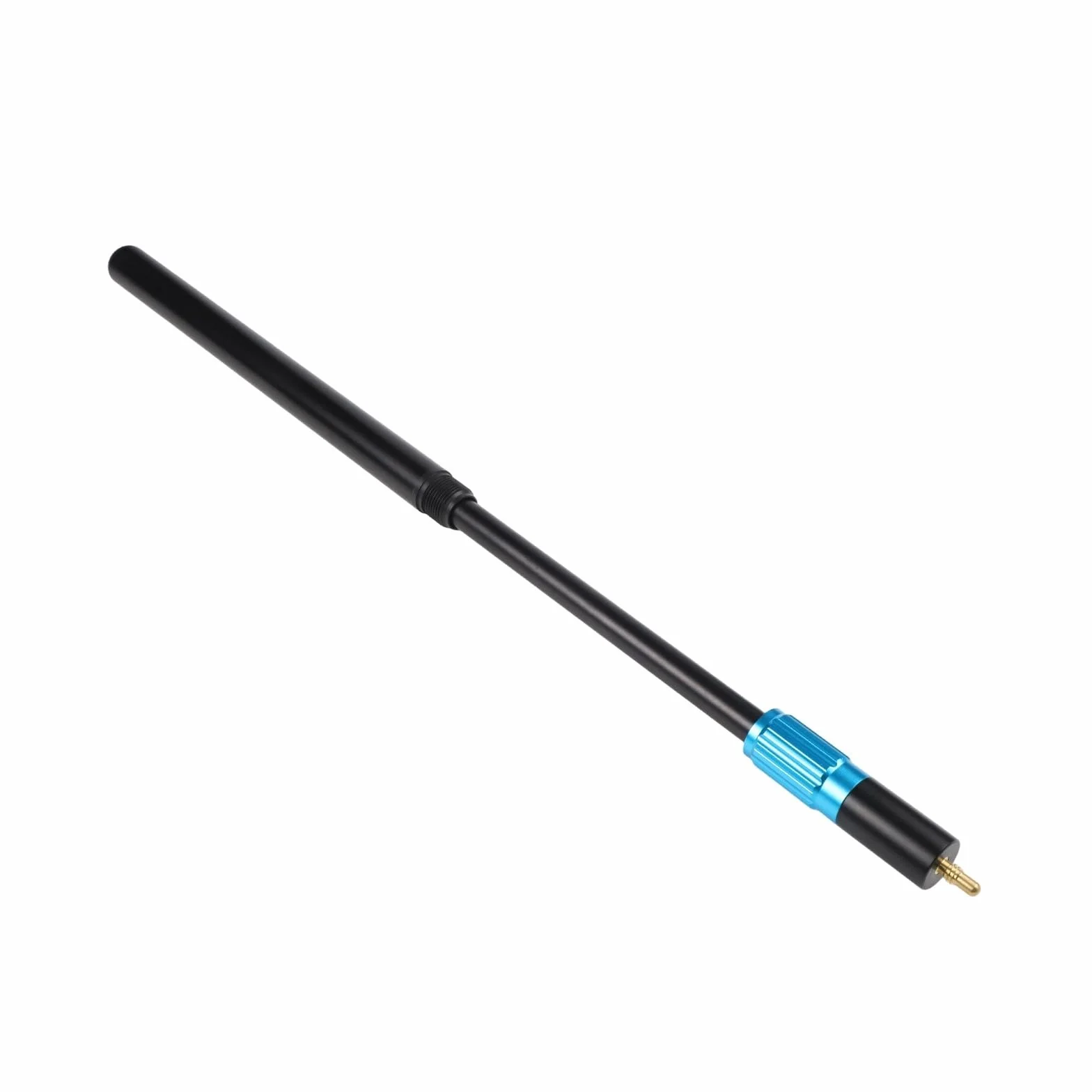 Extensión telescópica de taco de billar, aleación de aluminio ajustable 31/67 cm para snooker