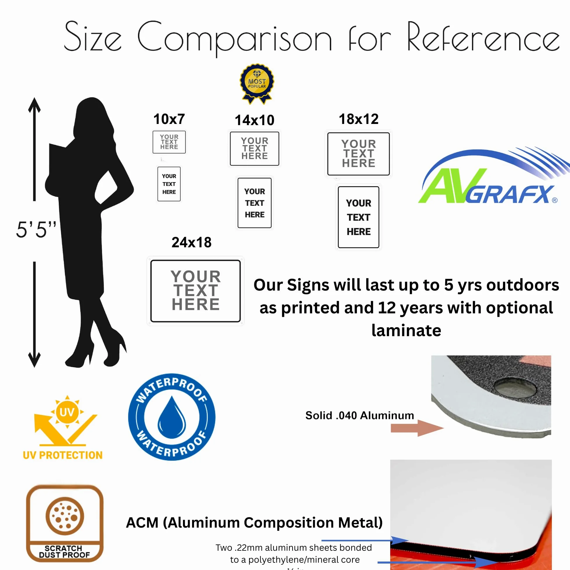 Letreros personalizados de metal al aire libre para decoración del hogar, oficina, negocios, letreros personalizados, puerta, porche, entrega. Letreros para uso exterior o interior. Nuestros carteles