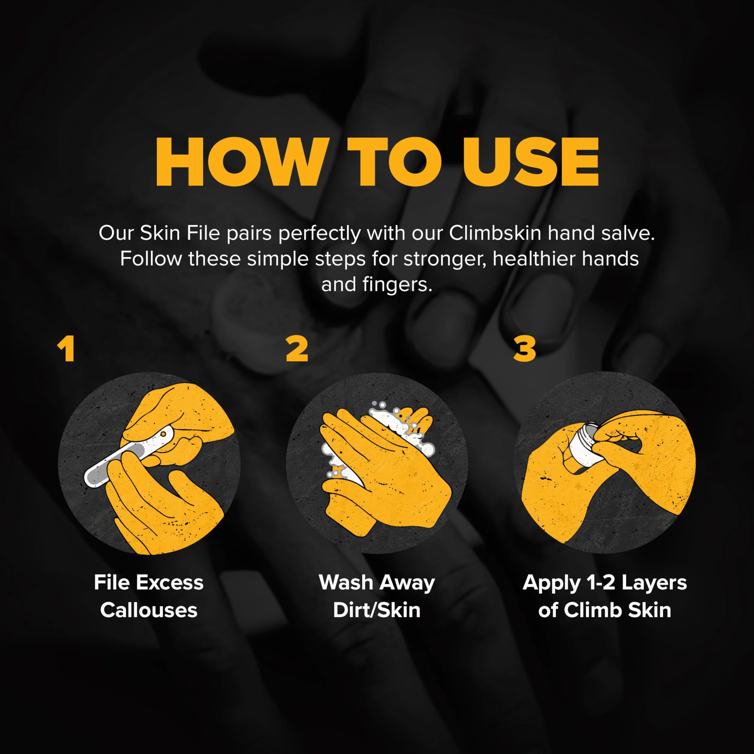 Lima de Aluminio Profesional Climbskin con 10 Recambios Ergonómica para Callos y Durezas