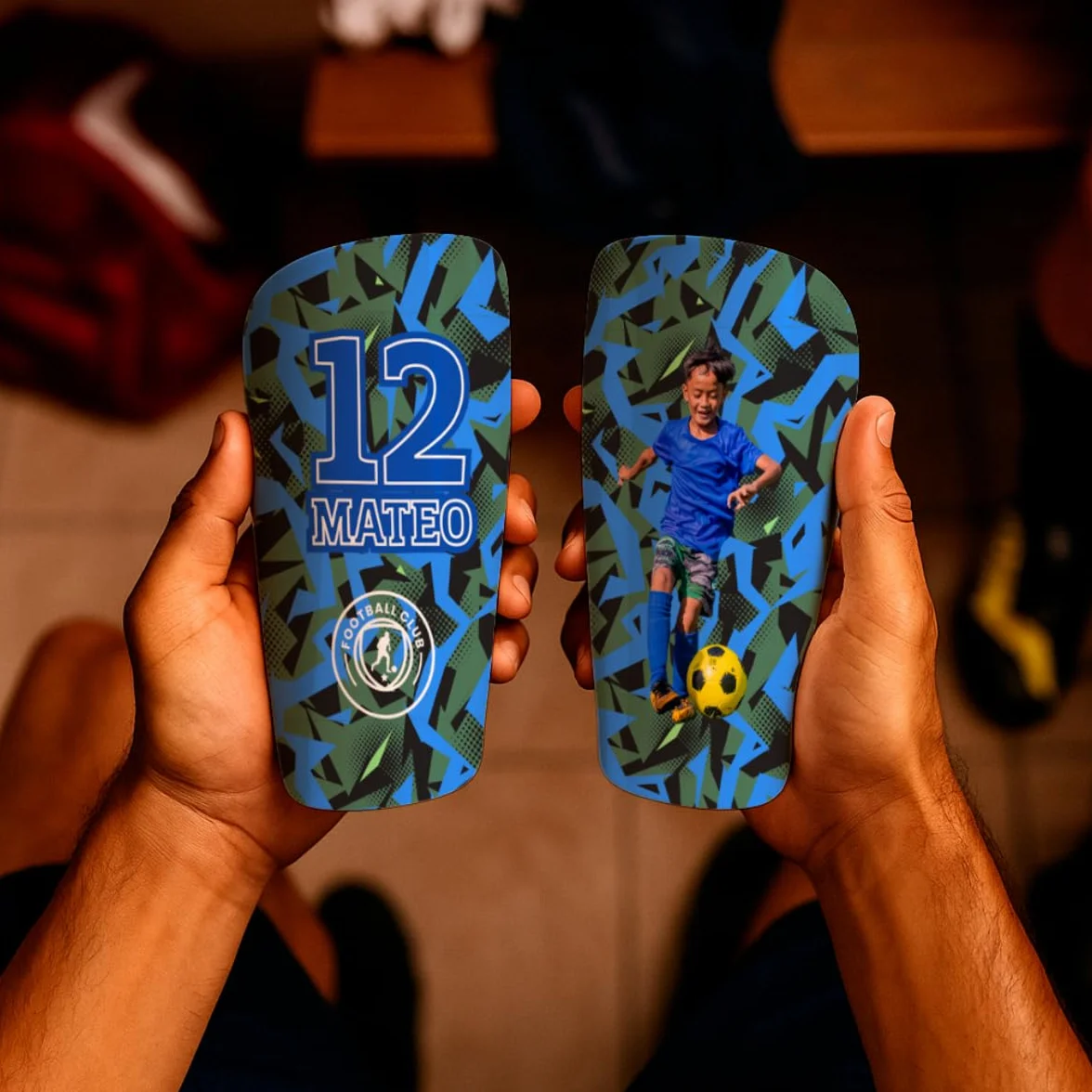 Espinilleras de Fútbol Personalizadas para Niños y Adultos DEREGALOOS