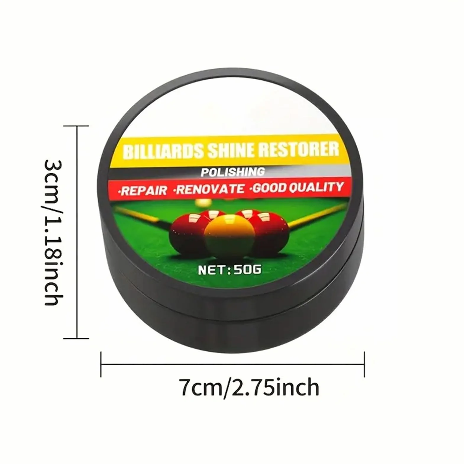Limpiador de Bolas 50 g con Esponja 60 g Total Mantenimiento Brillo Pulido
