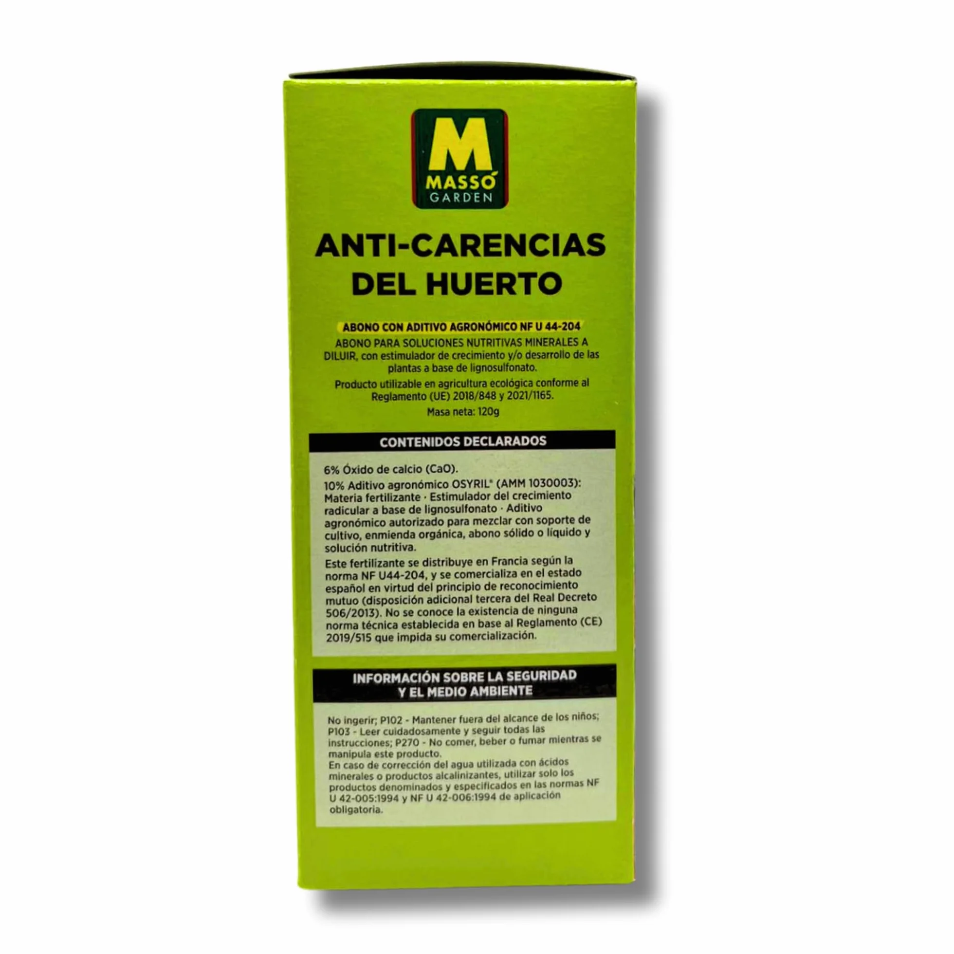 ANTI-CARENCIAS para Huerto ECO 100 ML MUY EFECTIVO | Corrector de Calcio para Tomate, Pimiento, Lechuga y Hortalizas | Previene Enfermedades como bordes negros o Bitter pit | Ecológico | Nexum Market