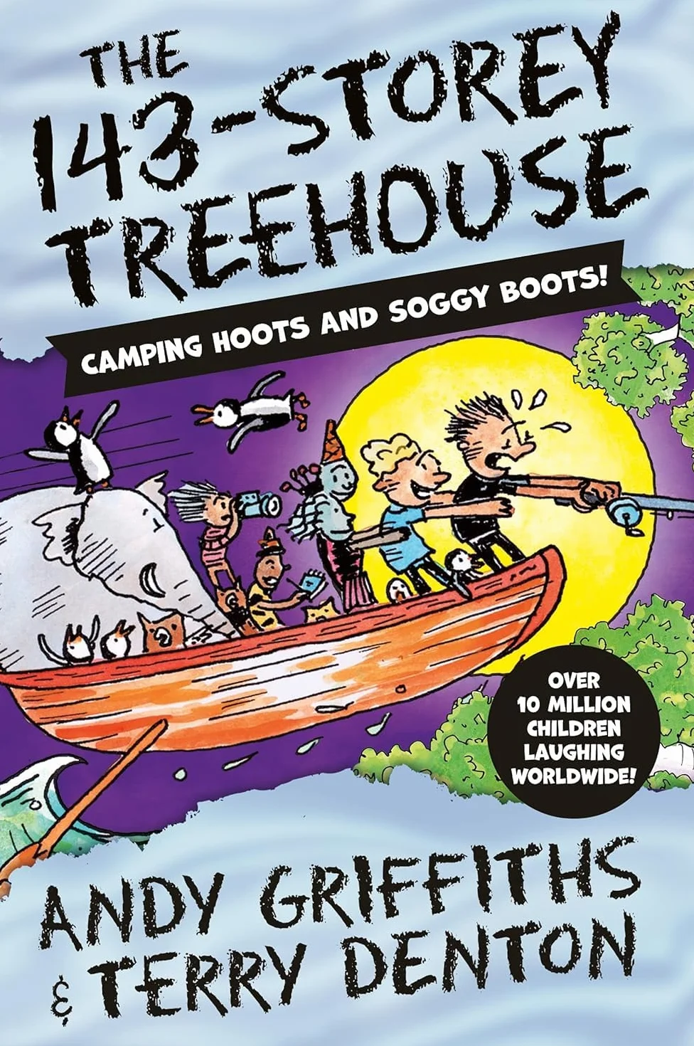 Foblit ltd Treehouse Series 11-14 Colección 4 Libros de Andy Griffiths (La guía de la casa del árbol, La casa del árbol de 169 Pisos, La casa del árbol de 156 Pisos y La casa del árbol de 143 Pisos)