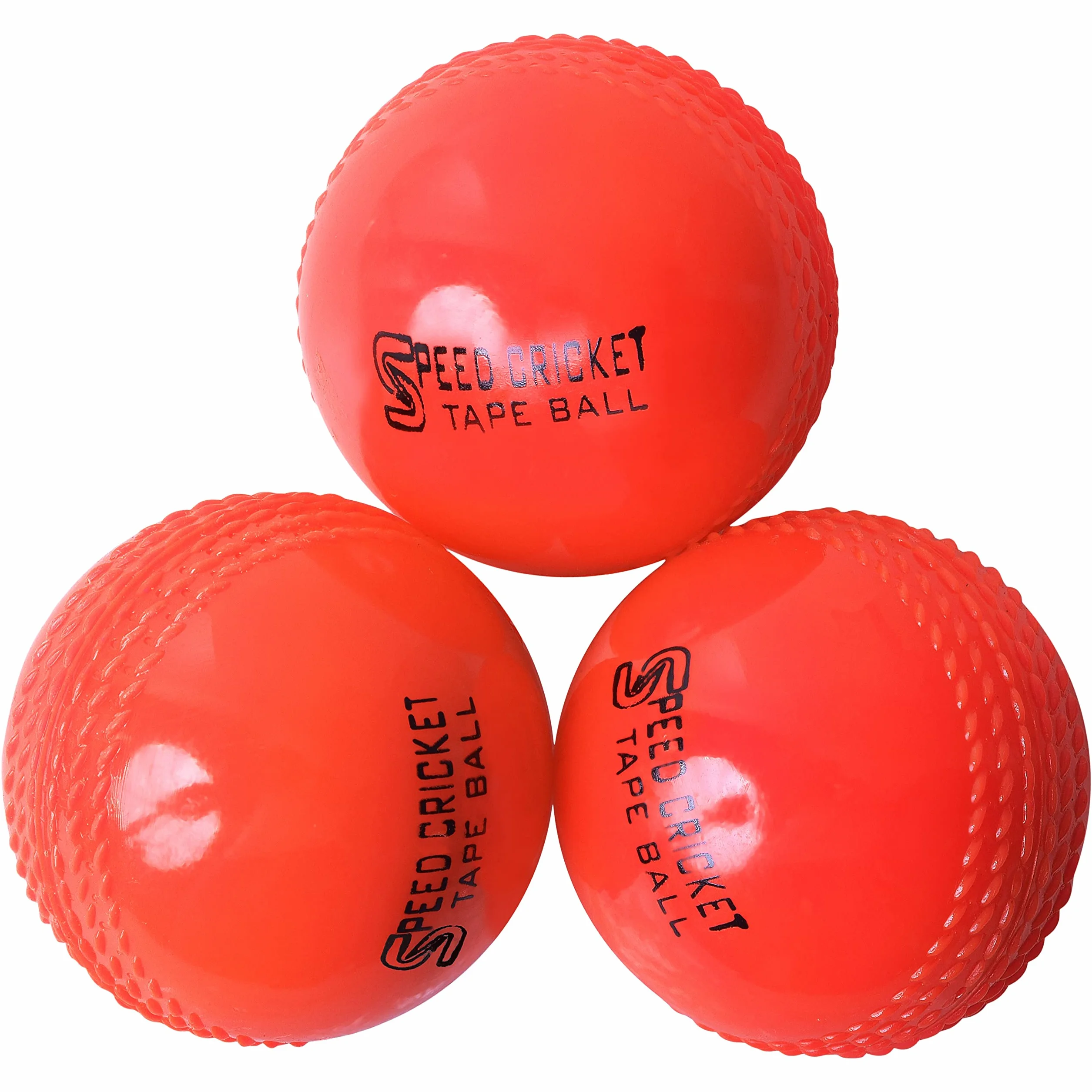 Wind Cricket Ball Entrenamiento 3 Bolas Naranja