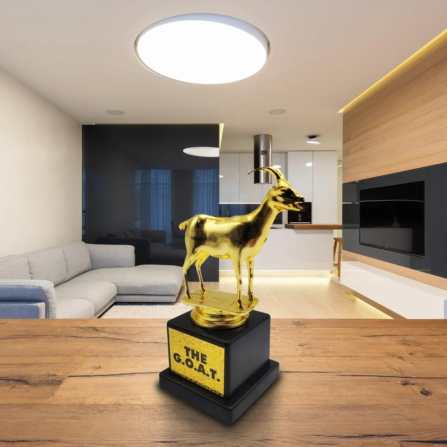 Trofeo G.O.A.T Decoración divertida Mad Monkey