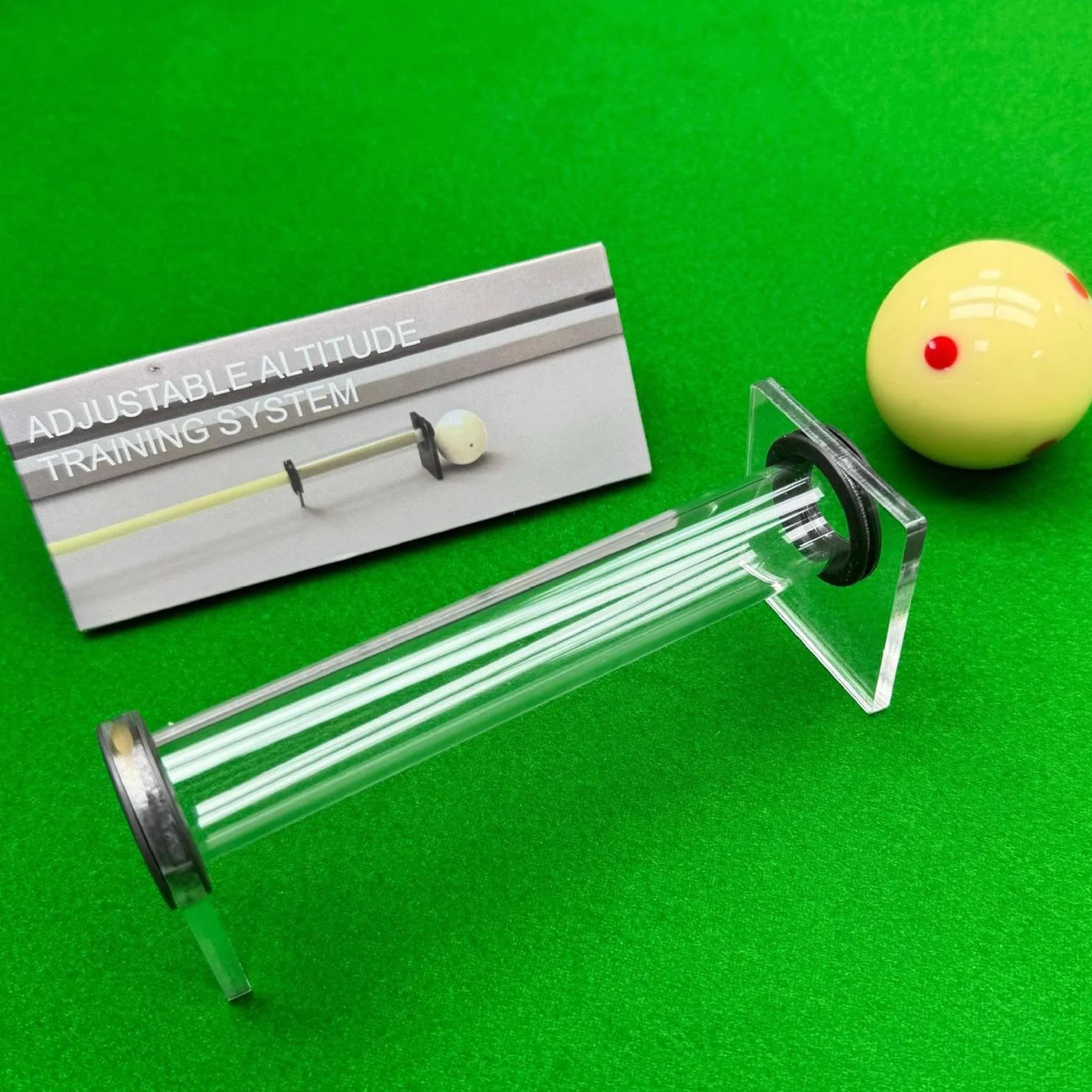 Herramienta de entrenamiento para golpes de billar ajustable para snooker y nueve bolas