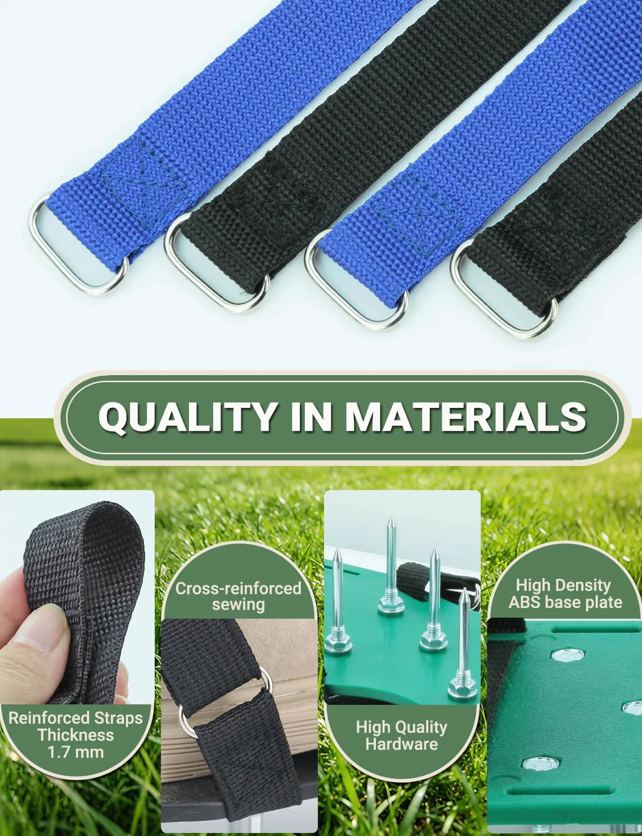 Zapatos aireadores de césped con correas dobles en el empeine, sandalias de aireación resistentes con pinchos para una aireación efectiva, tamaño universal, escarificador y aireador de césped