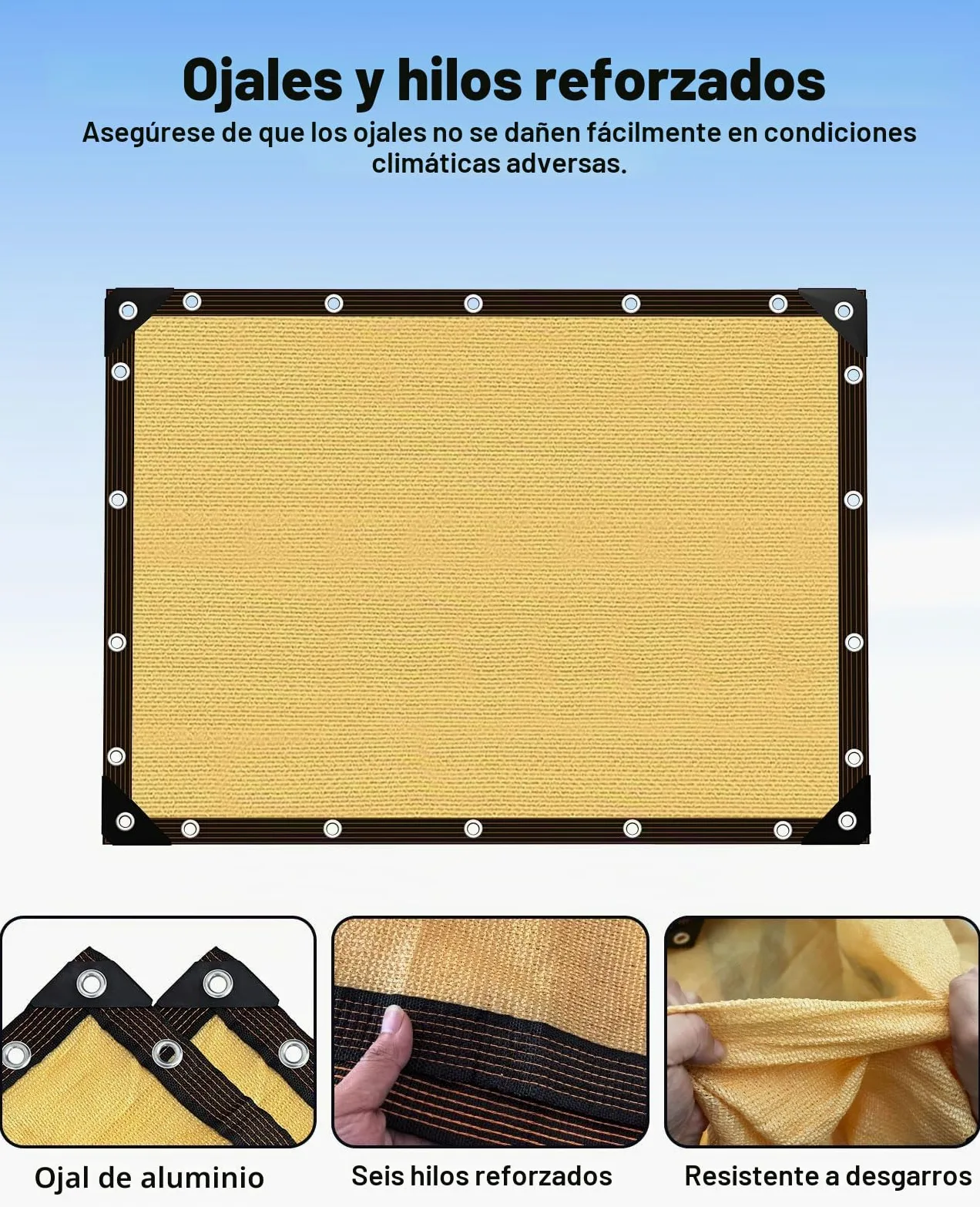 Red de Sombra, Malla Sombra 85% UV Toldo Vela de Sombra, PañO de Sombra Invernaderos Cortavientos para Cubrir con Ojales, para Invernadero/Jardín/Pérgola/Patio Césped