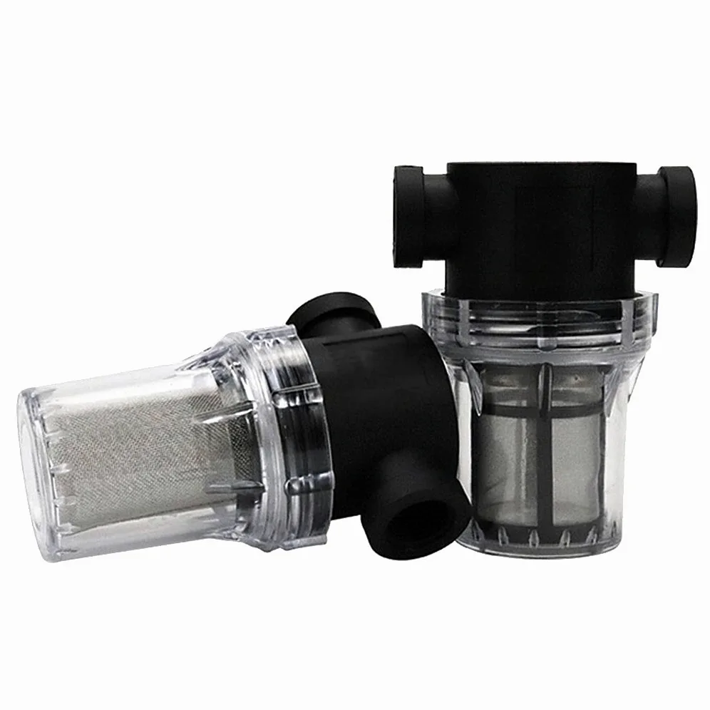Conector de Toque de Manguera, 1 1/2 Pulgada 3/4 Pulgada 1 Pulgada Filtro de riego de jardín, prefiltro de impurezas del Sistema de riego de plástico, Filtro de tubería de Agua doméstica de