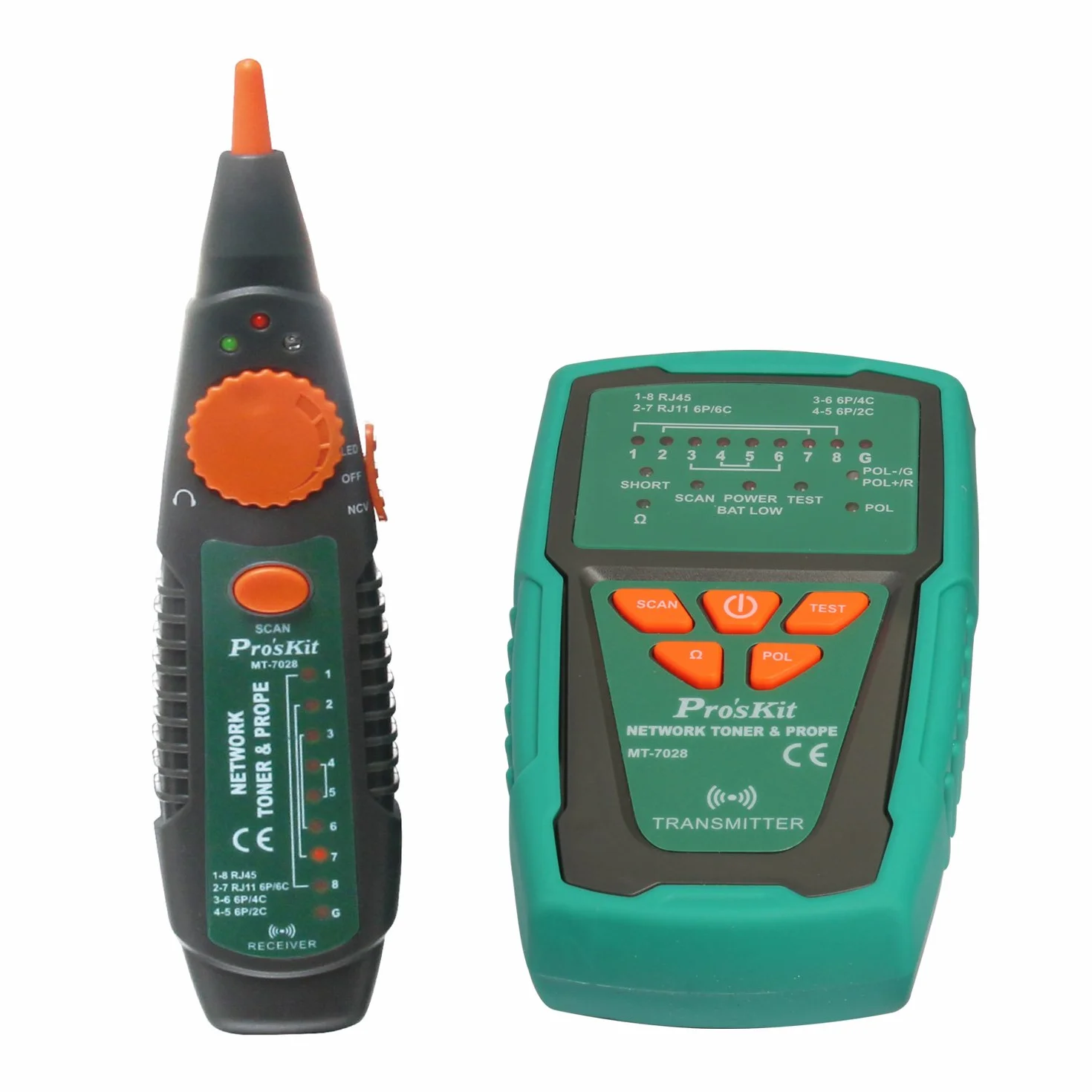 Pro'sKit MT-7028 Kit de sondeo/tono de red