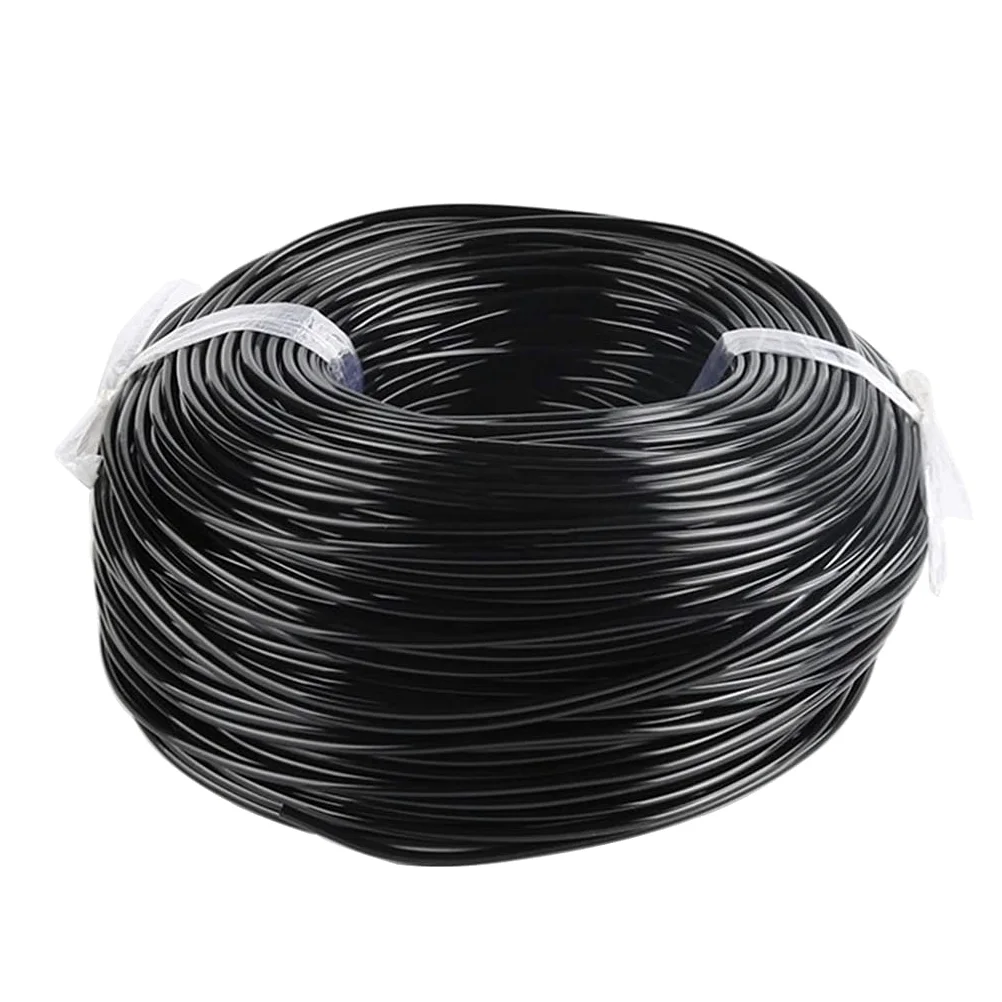 Riego del jardín Manguera de 3/5 mm Tubería de riego Tubería de 1/8 '' Invernadero Planta de bonsái Flor Flecha Tubo de riego por Goteo (Color : 120m)