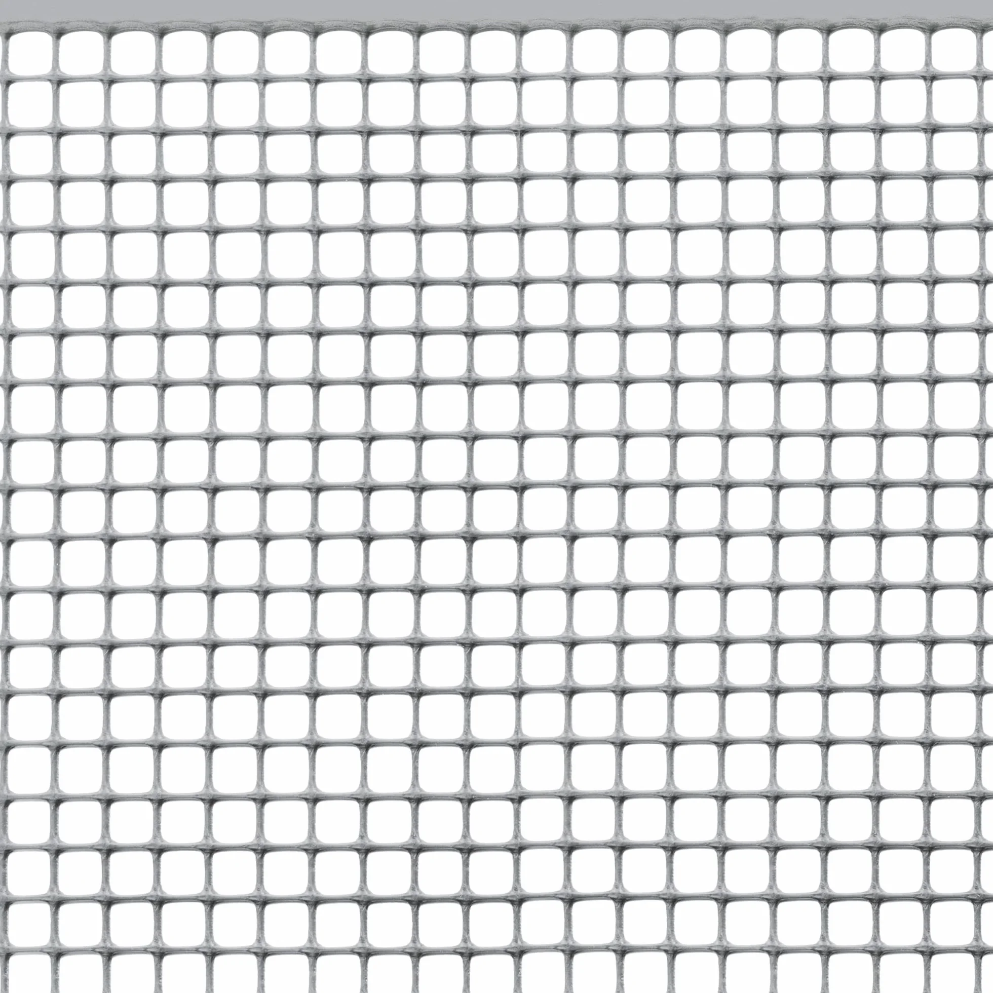TENAX Malla de Plástico Quadra 10 Plata 1,00x10 m, Malla Protectora Multiuso para Balcones, Vallas y Cercados