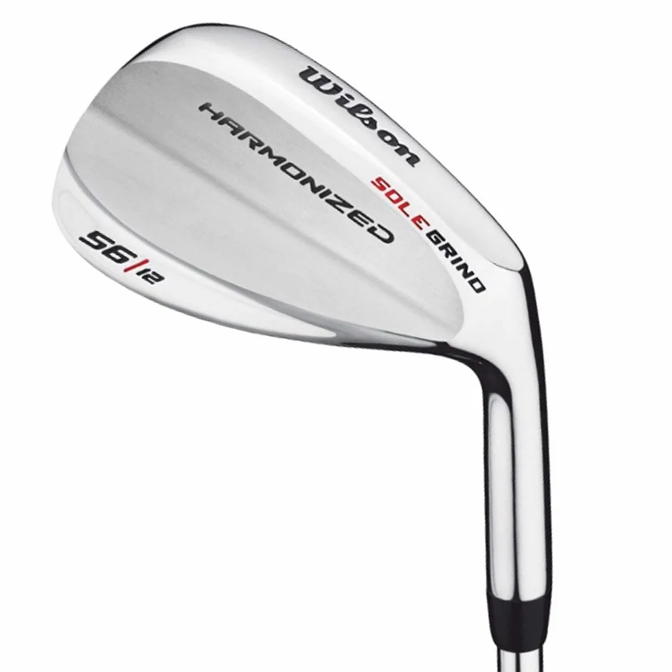 Wilson Harmonized 52 Wedge de Golf, Plateado, Hombre