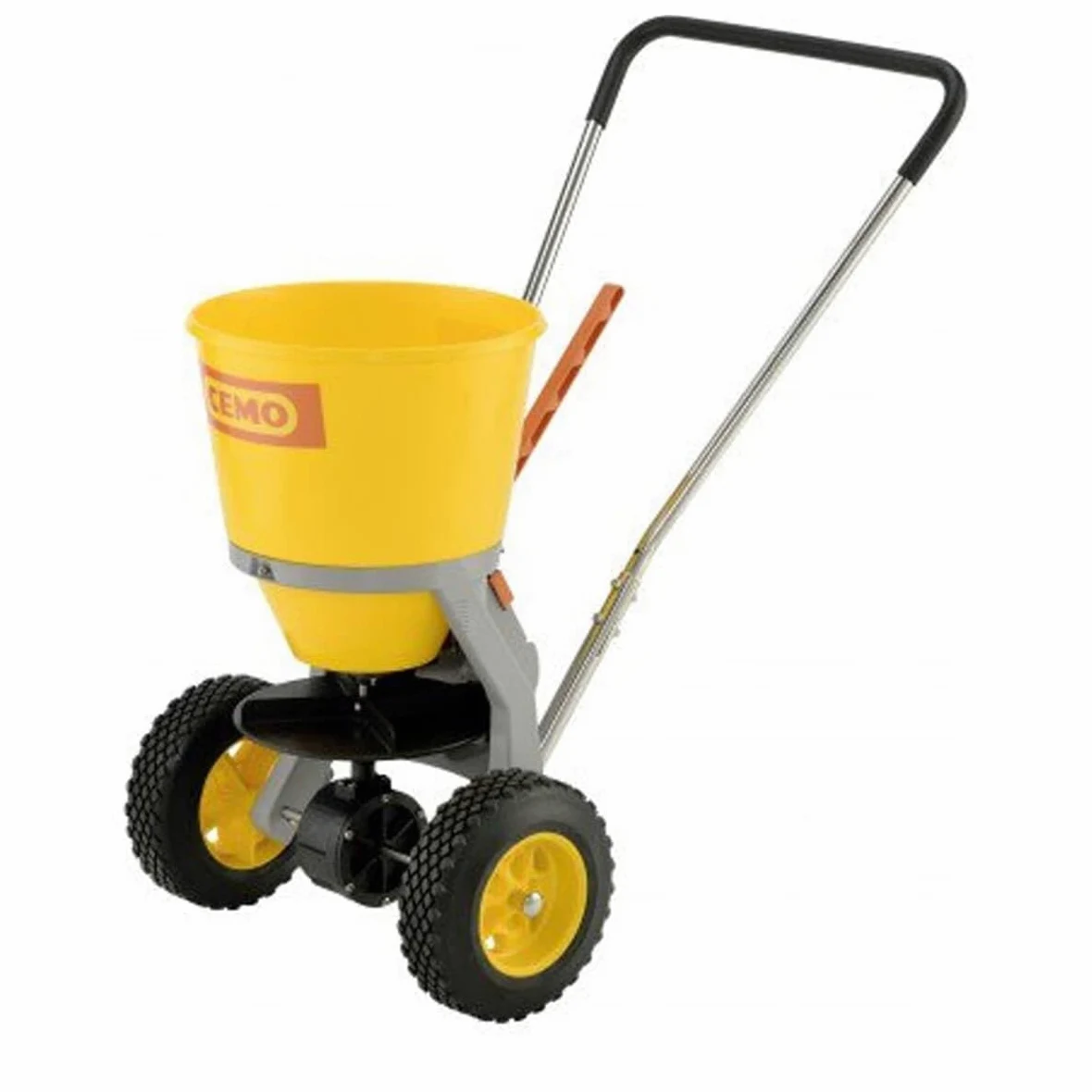'cemo 10718 "SW – Carro esparcidor de 20 Light, Gris/Amarillo, 20 L