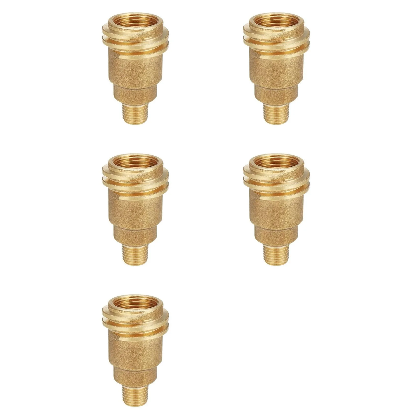 5X Adaptador de Manguera de Conexión de Gas Propano con Tuerca QCC1 con Rosca Macho de 1/4 Pulgadas, Accesorios de Conexión Rápida de Propano, Adaptador de Propano