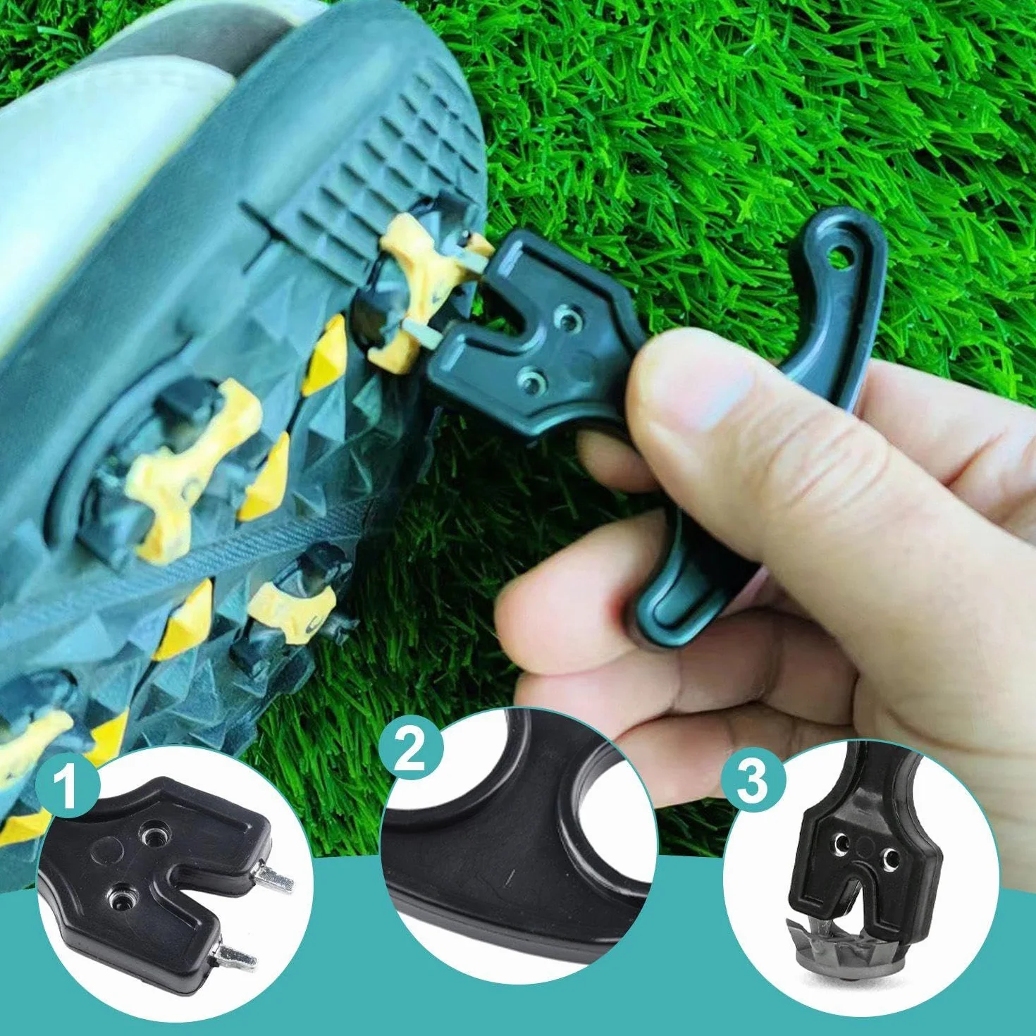 Removedor De Uñas Para Zapatillas De Deporte De 4 Piezas, Llave Universal De Acero Inoxidable