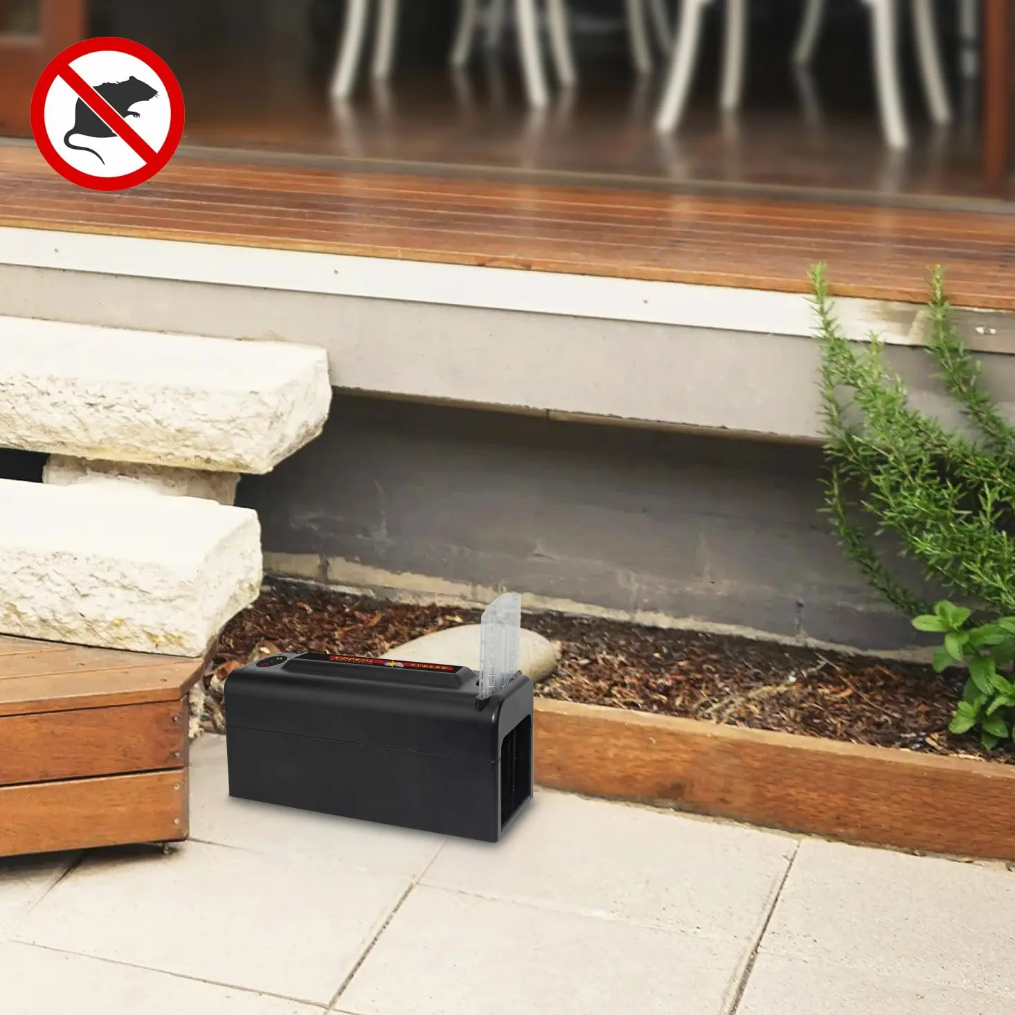 Rato eléctrico Rato Fuerte doméstico Puerta de Escape Interior eficiente Reutilizable Humanos Rato exterminador Rato eléctrico Choque en el Garaje del hogar