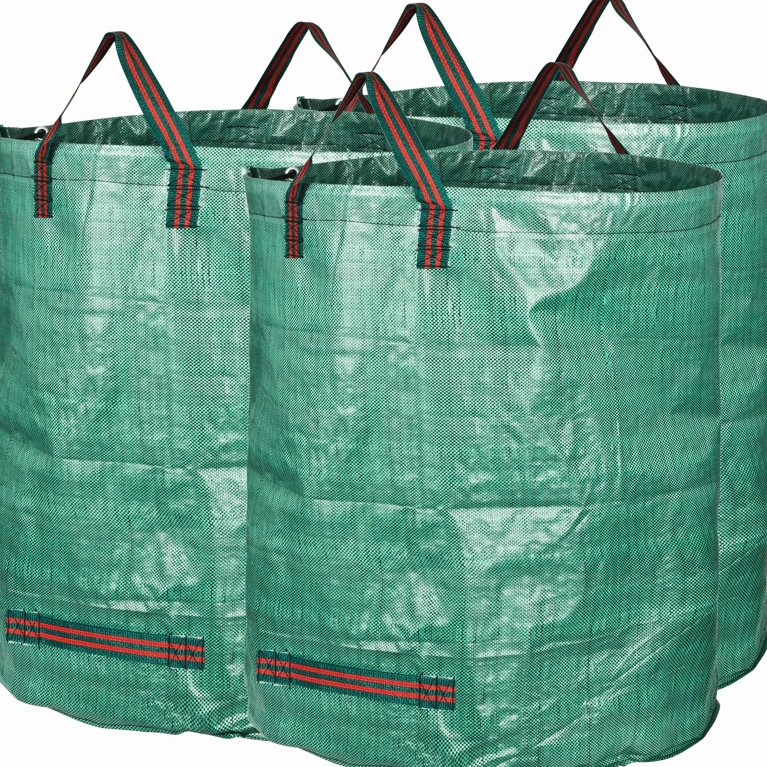 GardenMate® 3 Sacos de jardín 300 L PROFESIONAL tejido de polipropileno (PP) robusto