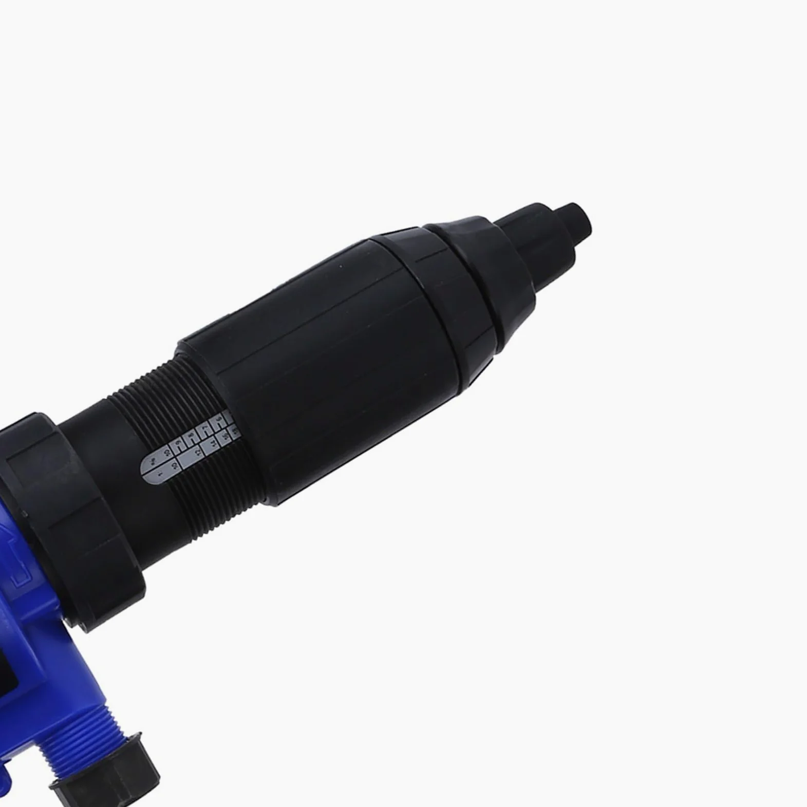 Dosificador de Fertilizante P2510, Material PP, Dispositivo Dosificador Ajustable para Rango de 3% a 10% para Riego y Jardinería